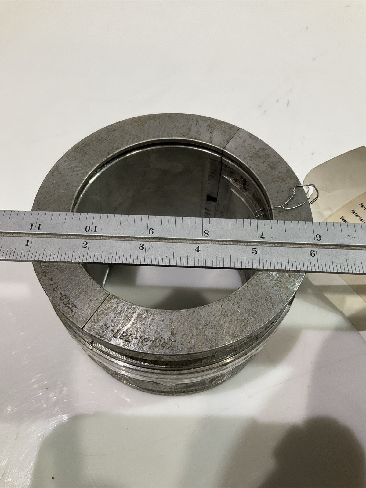 FLOWSERVE IRO-21-727-1 375B191JX1 JOURNAL LINING BEARING COMPLETE U3S
