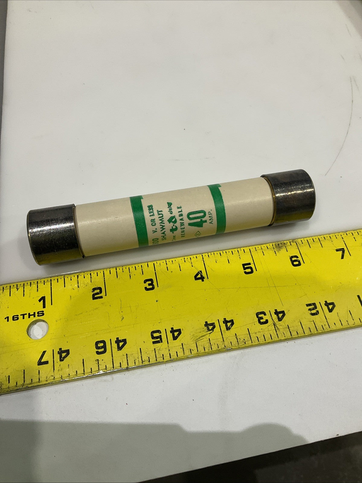 GOULD SHAWMUT FRS40 TIME DELAY RENEWABLE FUSE 40AMPS LOT OF 10 Z2M