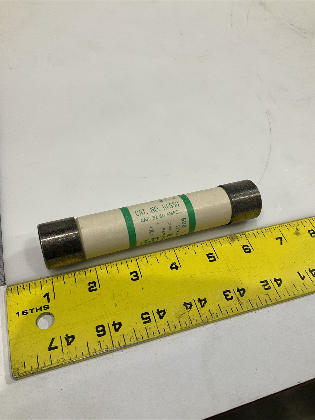 GOULD SHAWMUT RFS50 RENEWABLE FUSE 600V LOT OF 10 Z2M