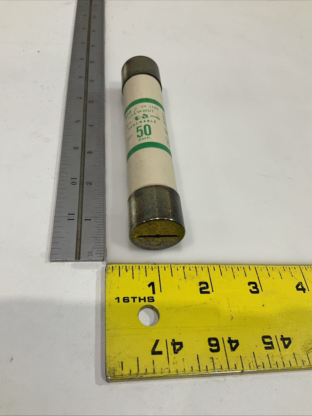 GOULD SHAWMUT RFS50 RENEWABLE FUSE 600V LOT OF 10 Z2M