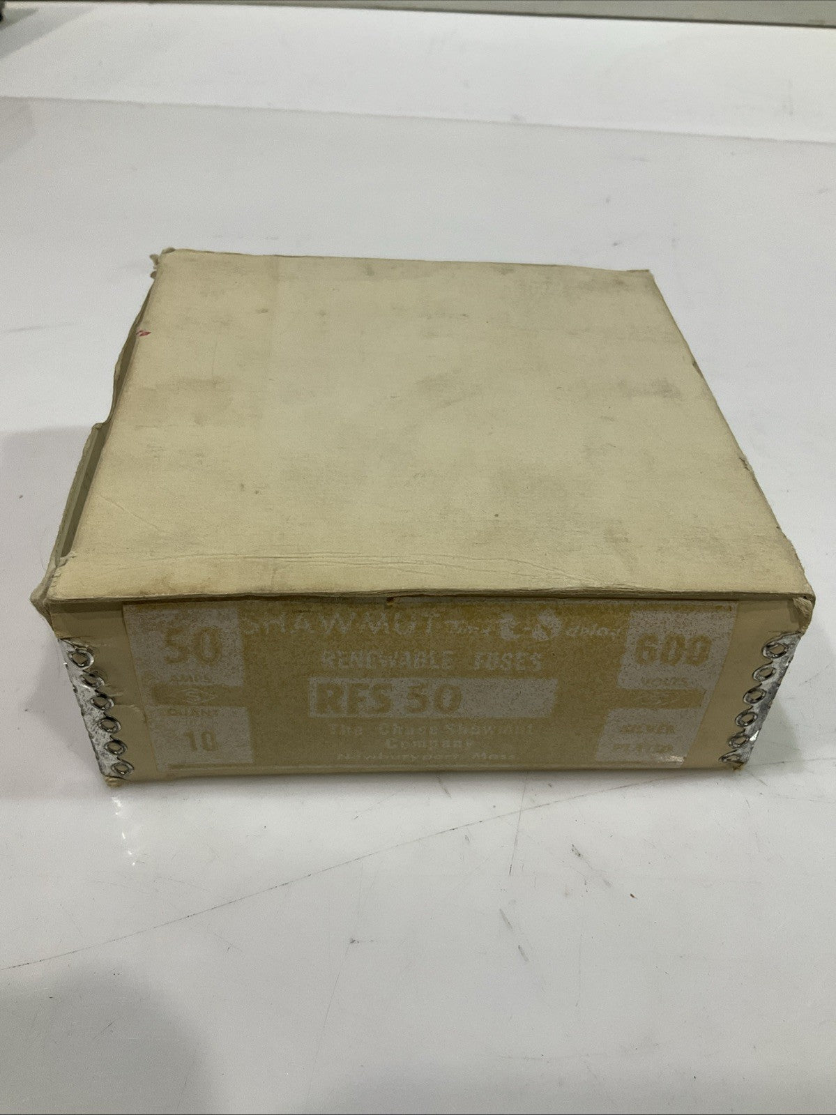 GOULD SHAWMUT RFS50 RENEWABLE FUSE 600V LOT OF 10 Z2M