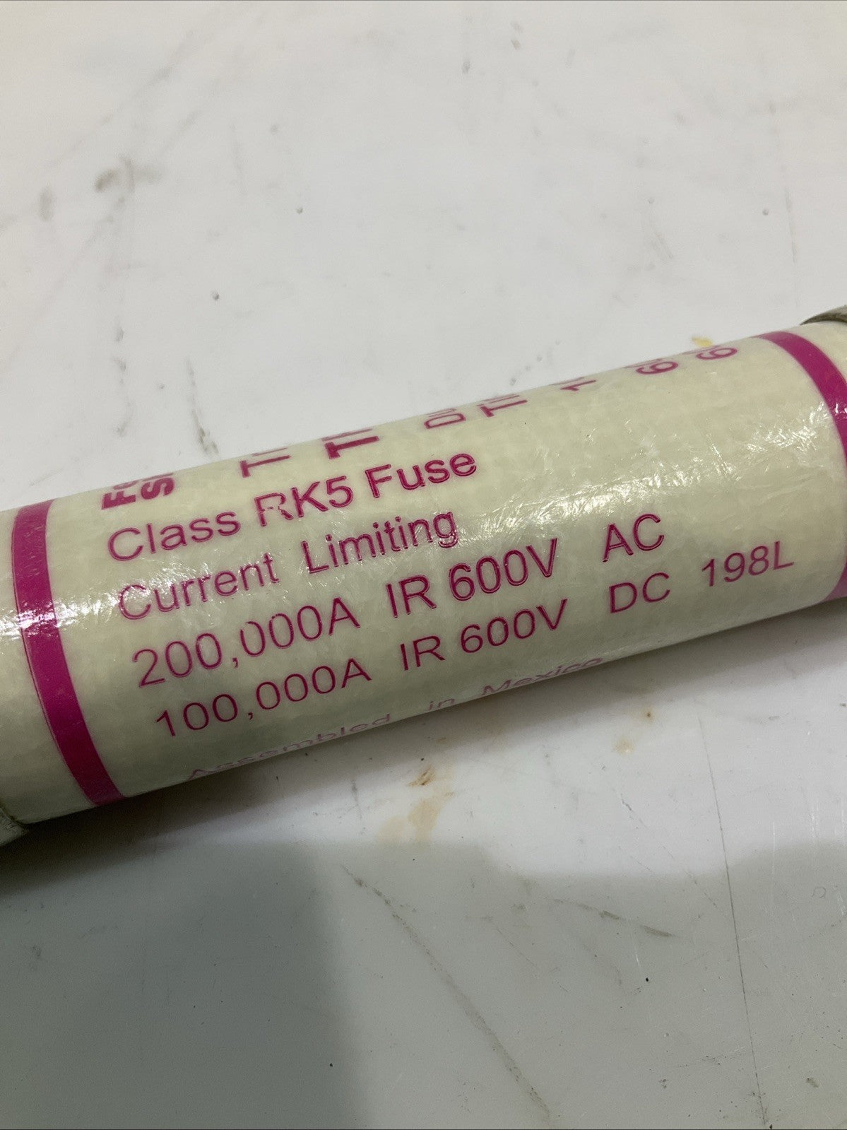 FERRAZ SHAWMUT TRS100R DUAL ELEMENT TIME DELAY CLASS RK5 FUSE 100AMP 600V Z2M