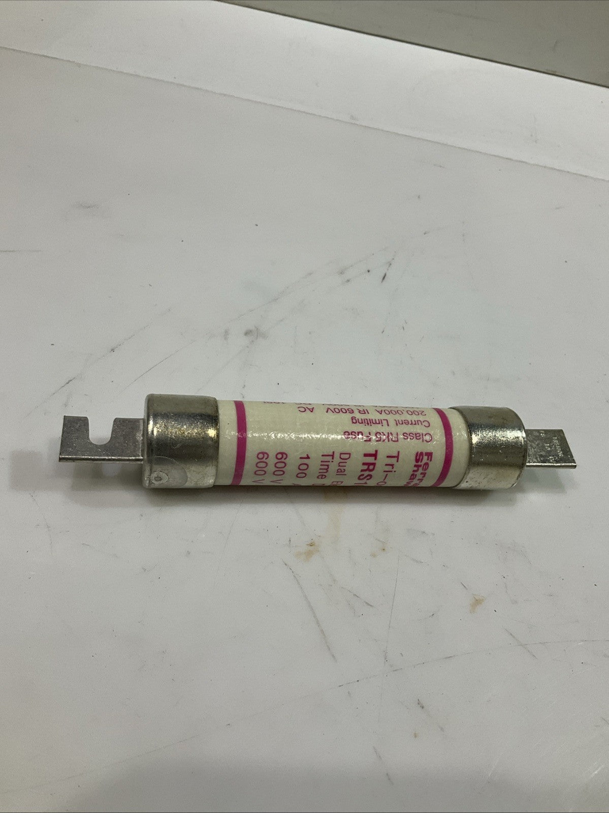FERRAZ SHAWMUT TRS100R DUAL ELEMENT TIME DELAY CLASS RK5 FUSE 100AMP 600V Z2M