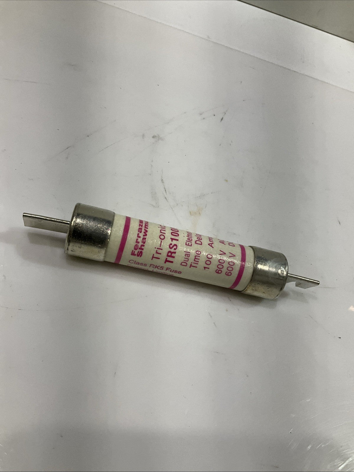 FERRAZ SHAWMUT TRS100R DUAL ELEMENT TIME DELAY CLASS RK5 FUSE 100AMP 600V Z2M