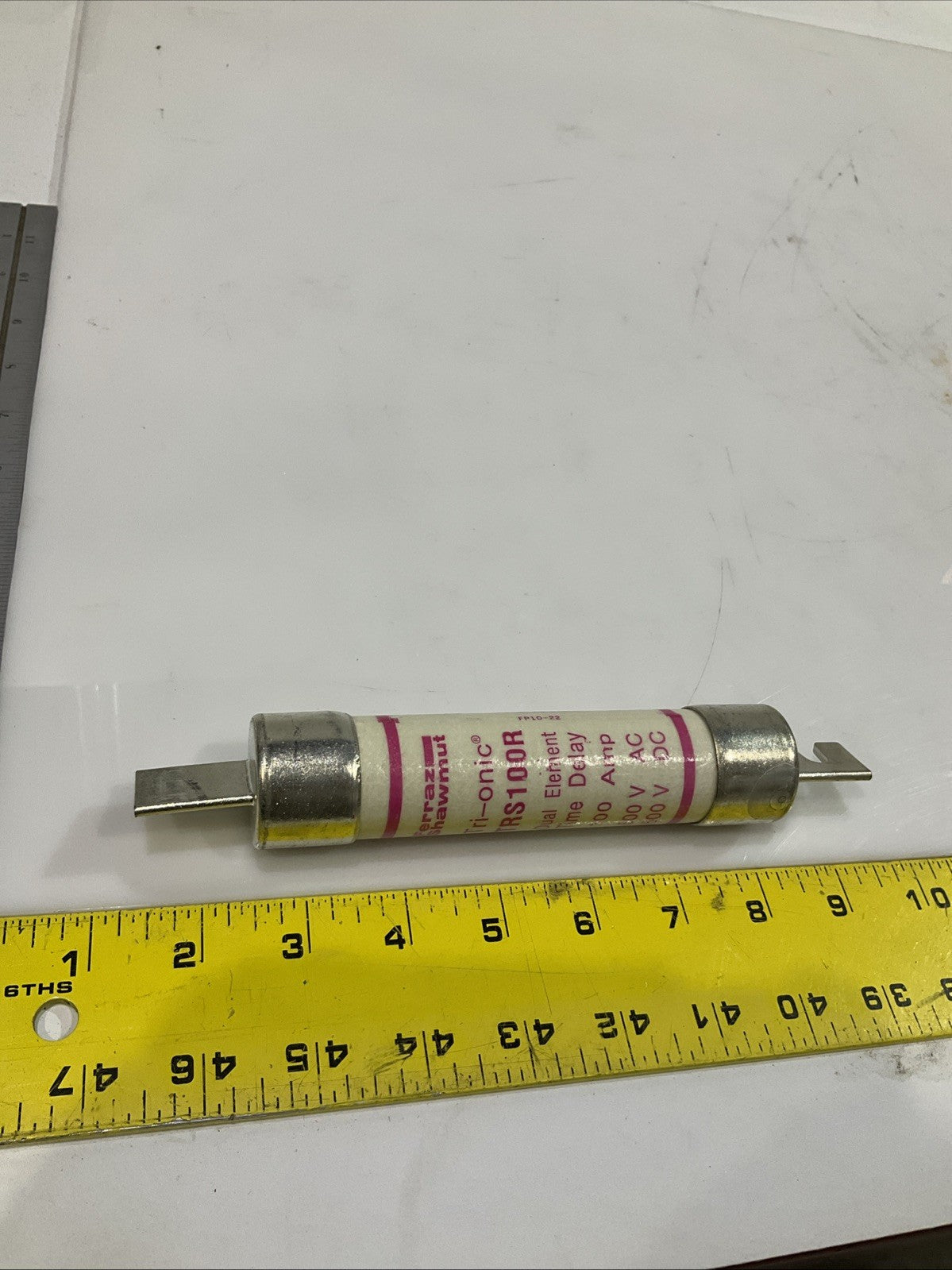 FERRAZ SHAWMUT TRS100R DUAL ELEMENT TIME DELAY CLASS RK5 FUSE 100AMP 600V Z2M