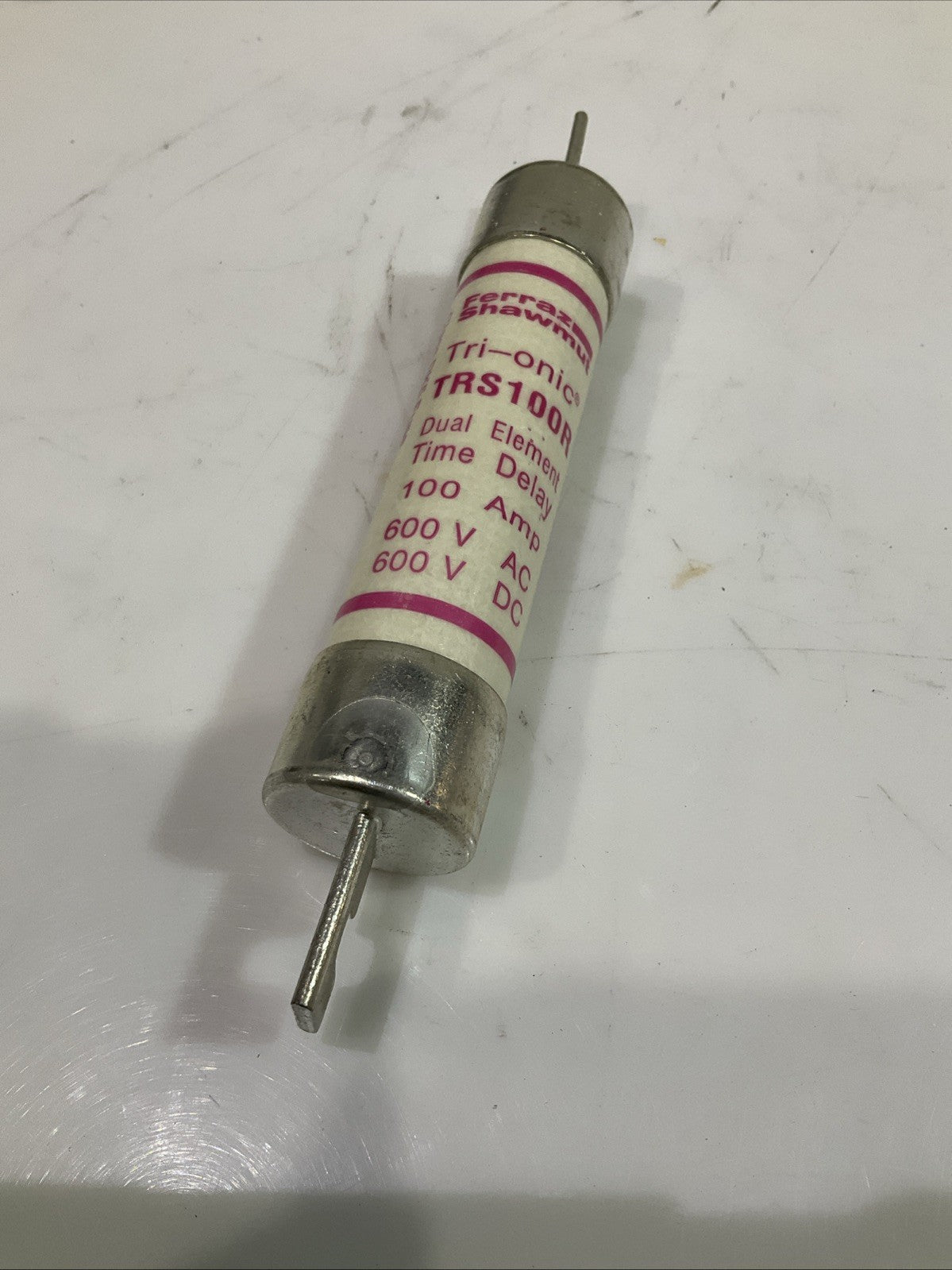FERRAZ SHAWMUT TRS100R DUAL ELEMENT TIME DELAY CLASS RK5 FUSE 100AMP 600V Z2M