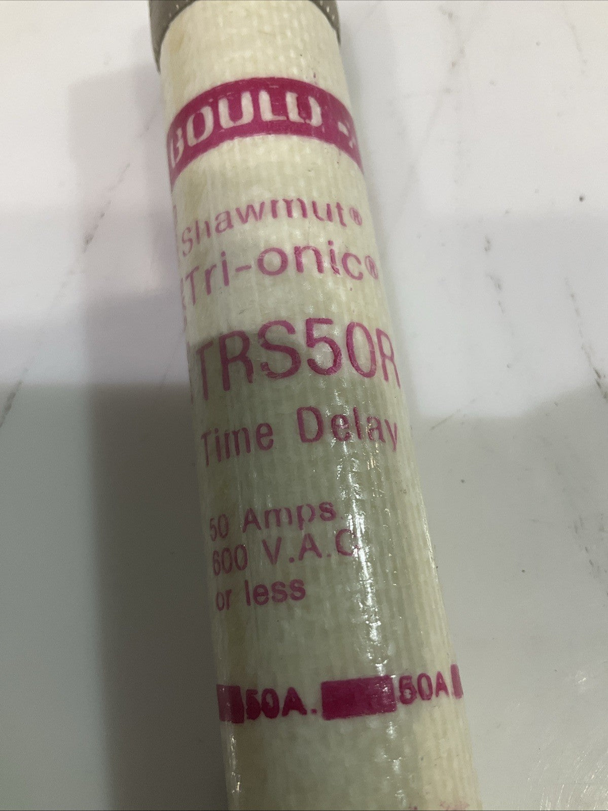 GOULD SHAWMUT TRS50R DUAL ELEMENT TIME DELAY 50AMPS 600VAC LOT OF 10 Z2M