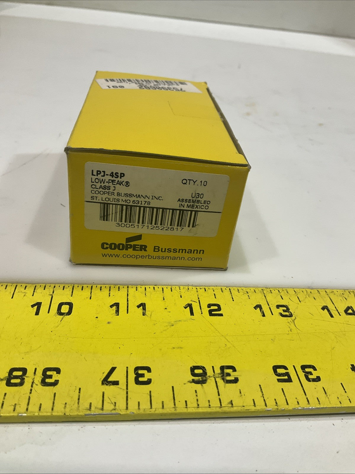 COOPER BUSSMANN LPJ-4SP DUAL -ELEMENT TIME DELAY FUSE LOT OF 10 Z2M
