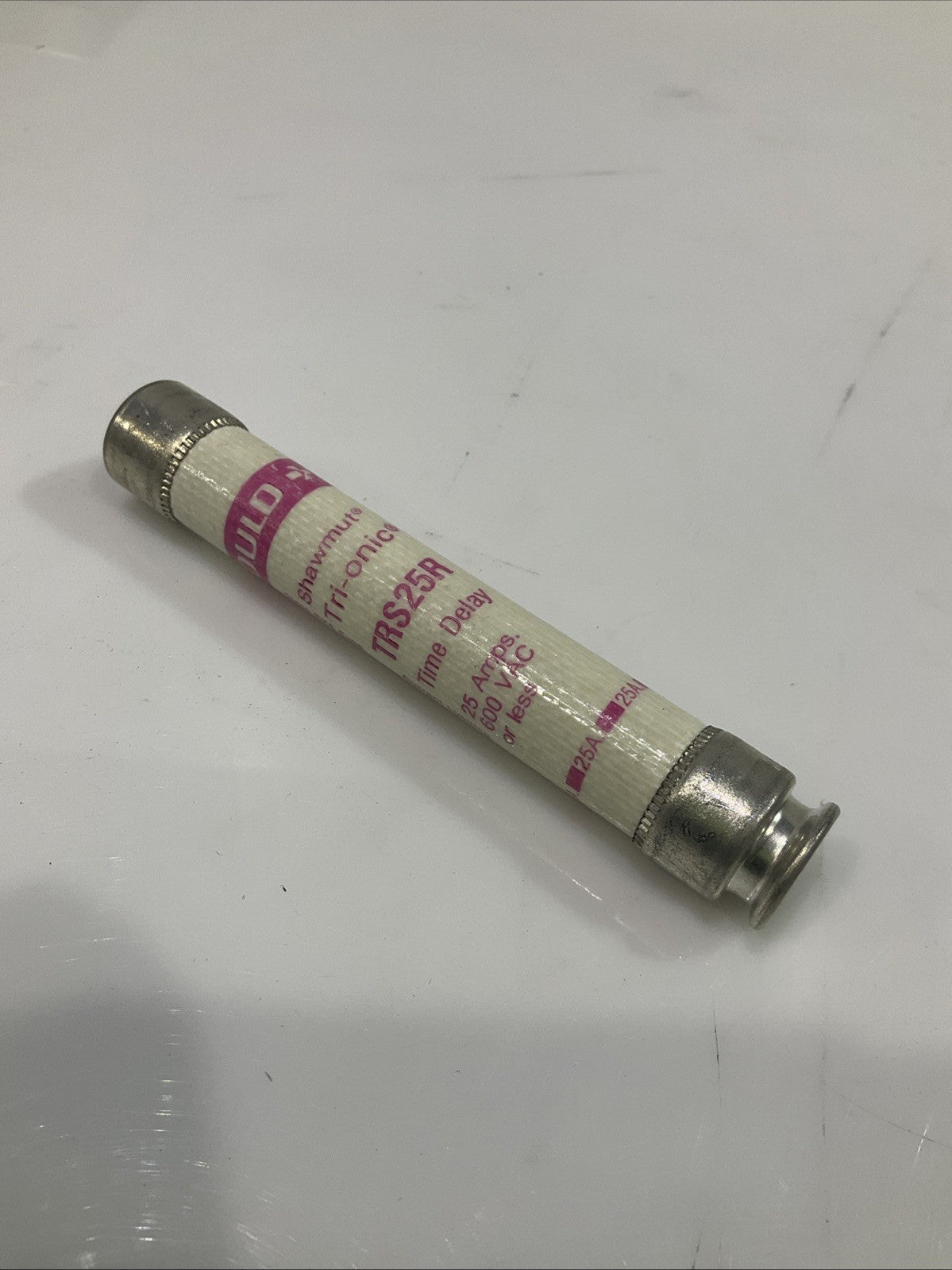 GOULD SHAWMUT TRS25R TIME DELAY FUSE CLASS RK5 25AMP 600VAC LOT OF 7 Z2M