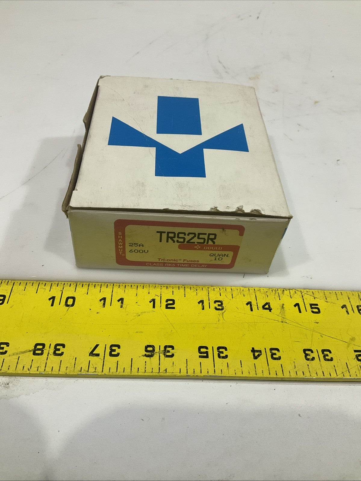 GOULD SHAWMUT TRS25R TIME DELAY FUSE CLASS RK5 25AMP 600VAC LOT OF 7 Z2M