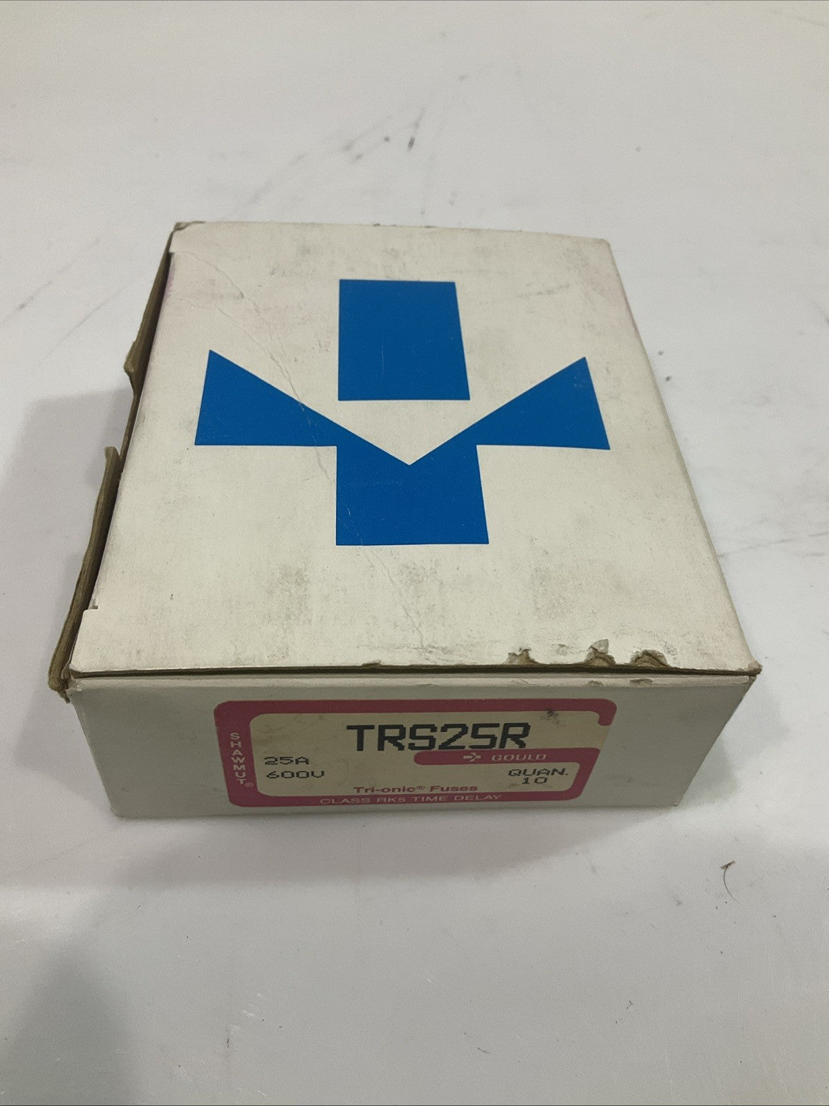GOULD SHAWMUT TRS25R TIME DELAY FUSE CLASS RK5 25AMP 600VAC LOT OF 7 Z2M