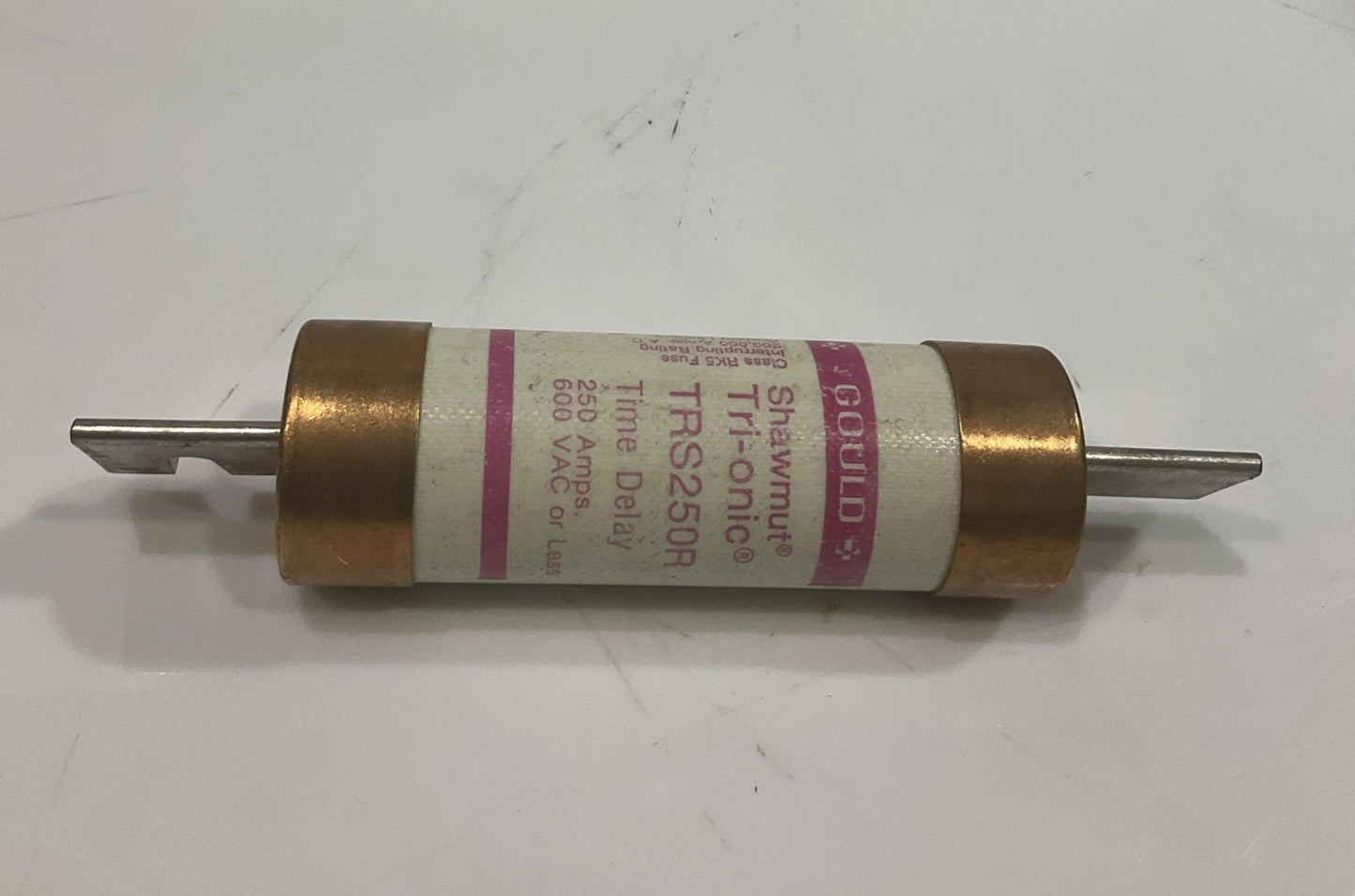 GOULD SHAWMUT TRS250R TIME DELAY 250AMPS 600VAC CLASS RK5 FUSE Z2M