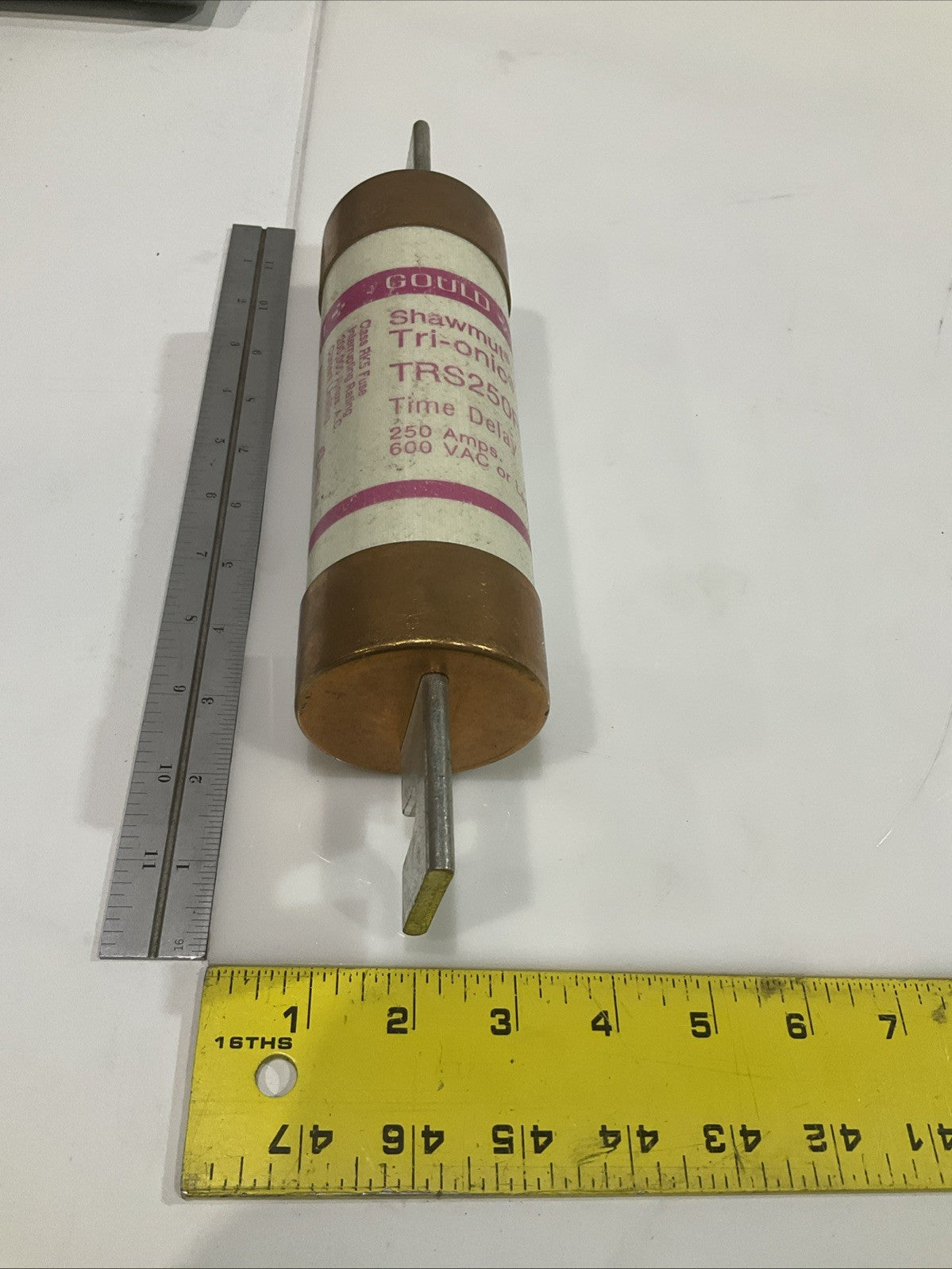 GOULD SHAWMUT TRS250R TIME DELAY 250AMPS 600VAC CLASS RK5 FUSE Z2M