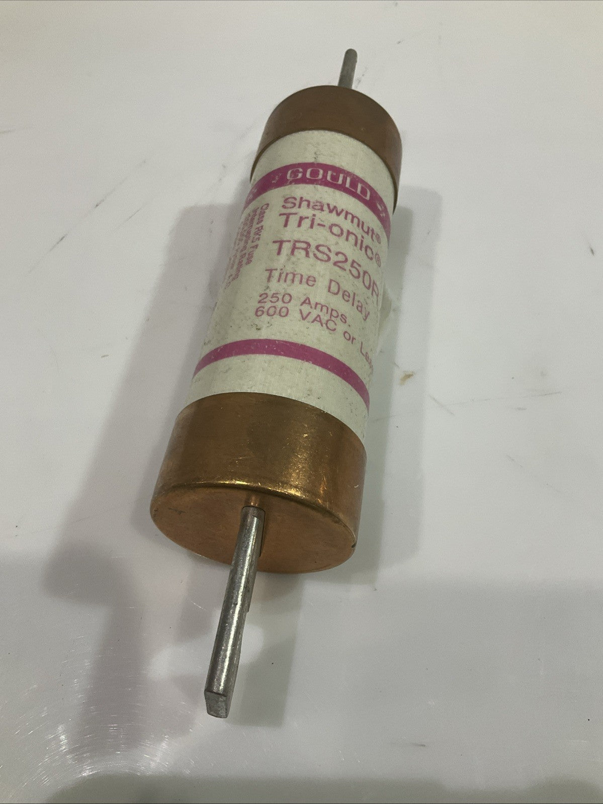 GOULD SHAWMUT TRS250R TIME DELAY 250AMPS 600VAC CLASS RK5 FUSE Z2M