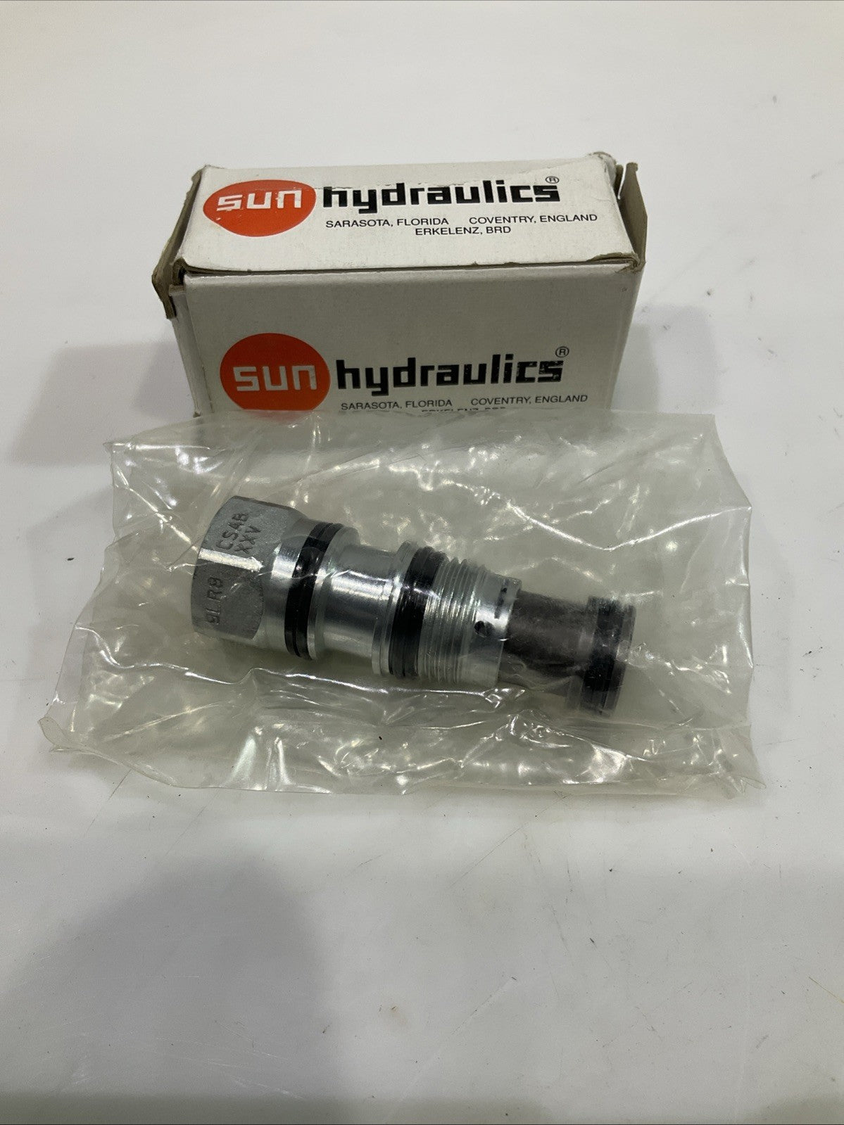 SUN HYDRAULICS CSAB XXV 31882 COUNTERBALANCE HYDRAULIC VALVE LOT OF 3 Z2M