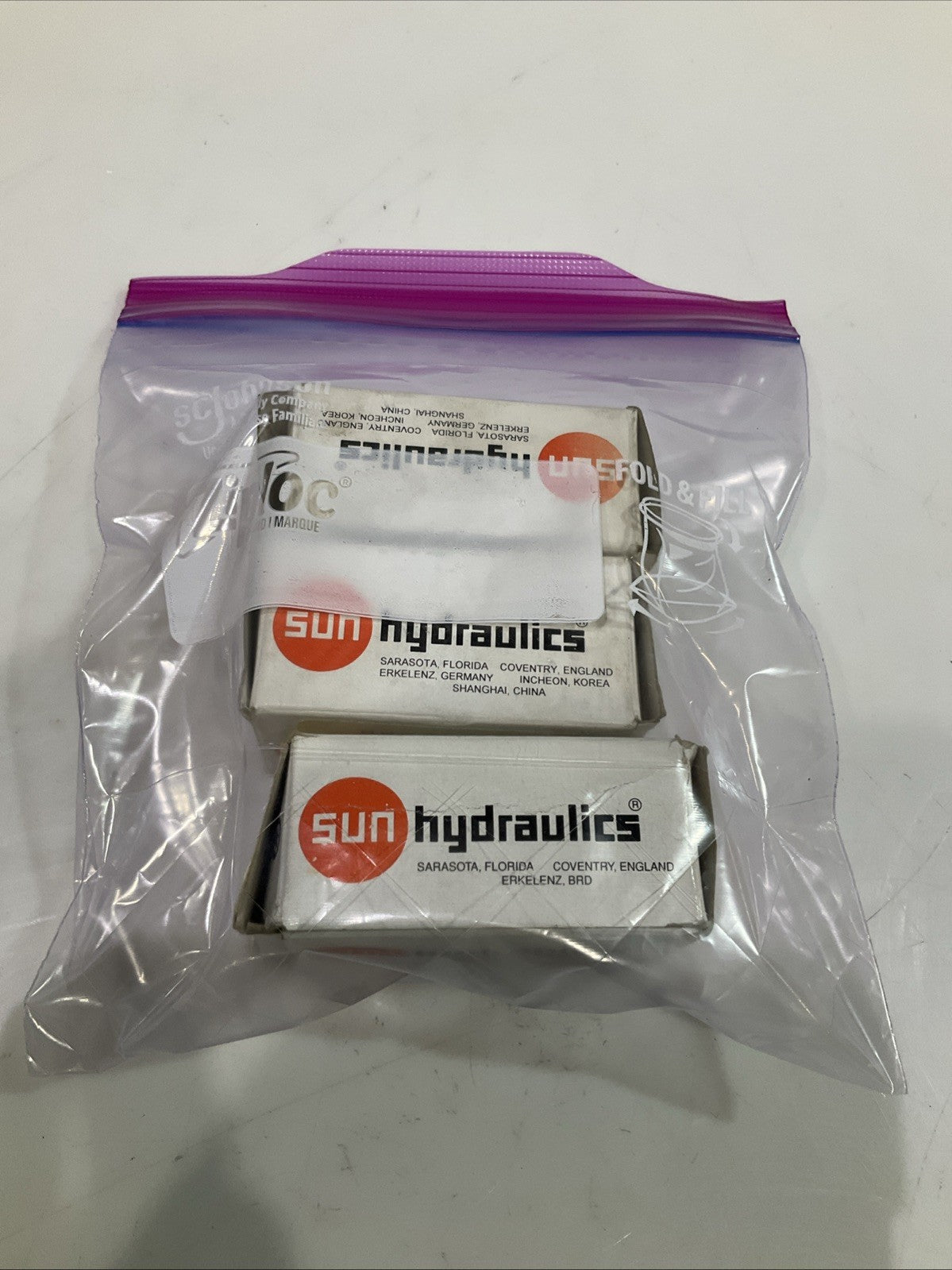 SUN HYDRAULICS CSAB XXV 31882 COUNTERBALANCE HYDRAULIC VALVE LOT OF 3 Z2M