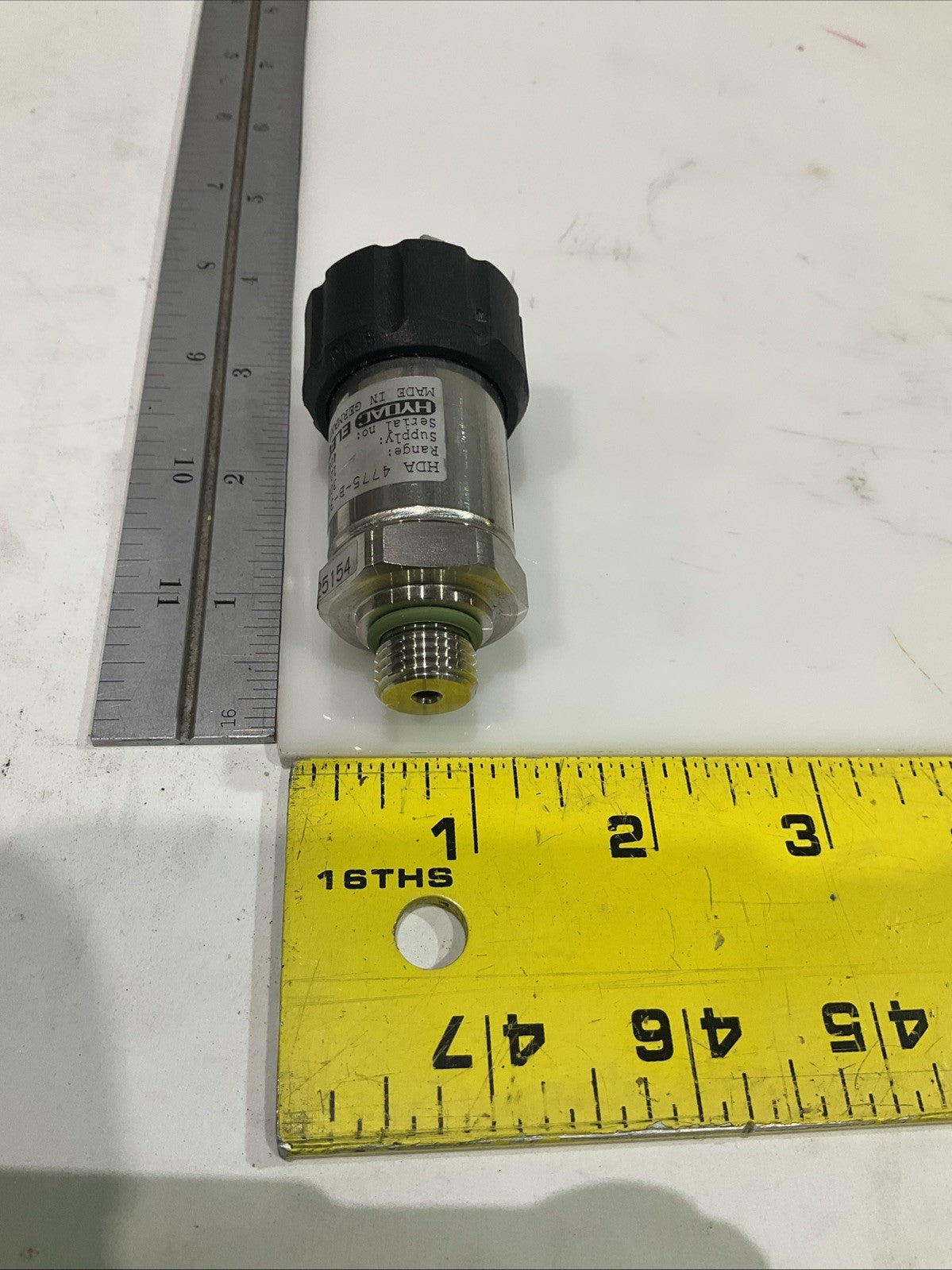 HYDAC ELECTRONIC 4775-B-3000-000 406H004851 PRESSURE TRANSDUCER LOT OF 2 Z2M