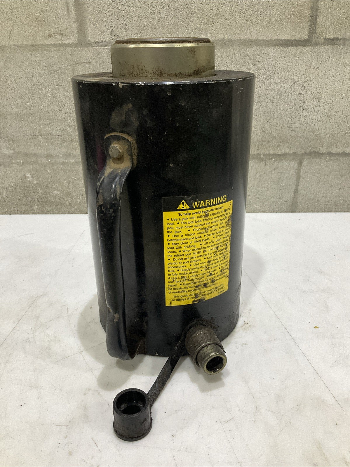 SPX POWERTEAM RA1006 100 TON HYDRAULIC RAM 103.1 TON