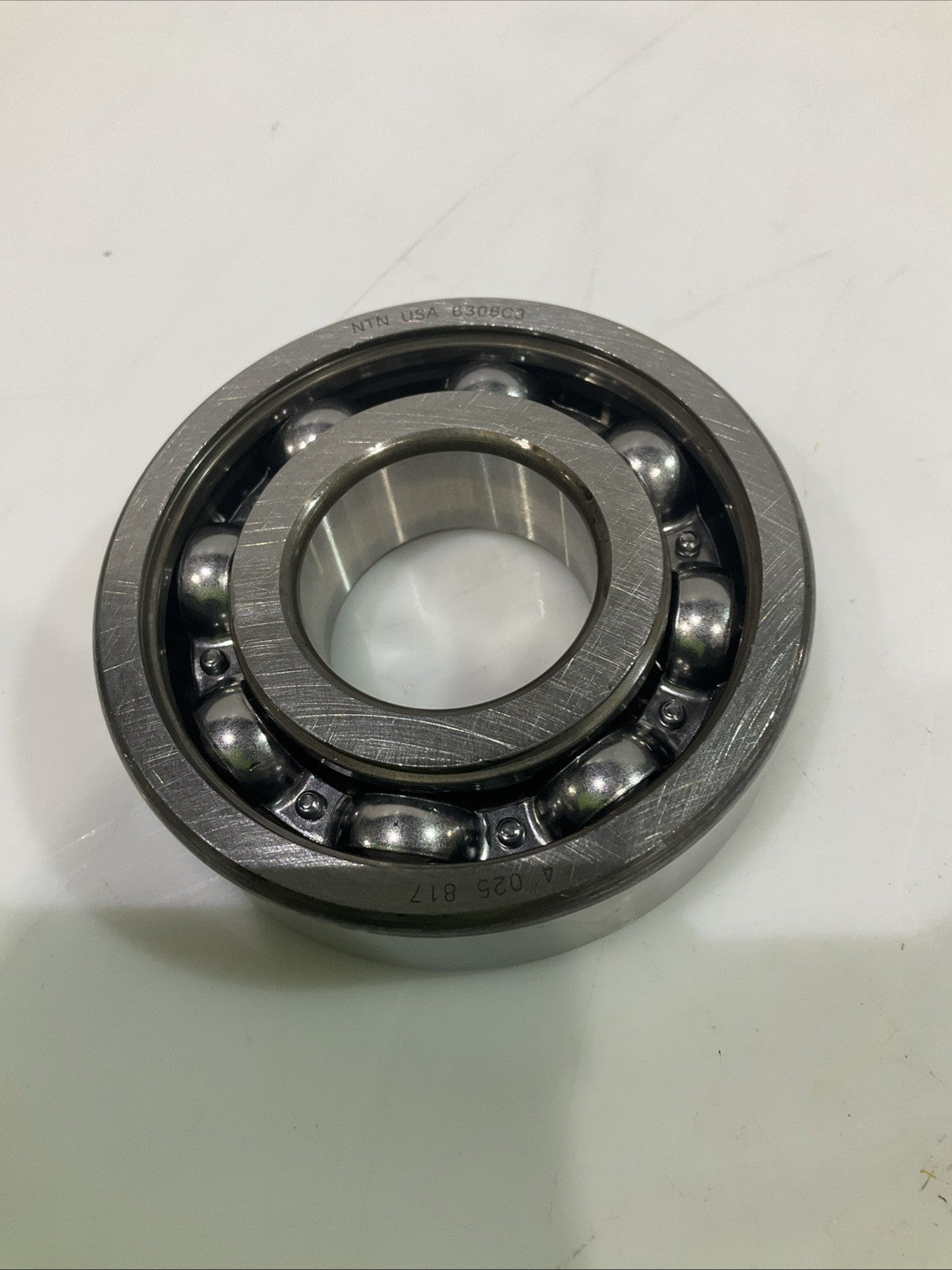 NTN 6306C3 SINGLE ROW RADIAL BALL BEARING LOT OF 2 Z2M