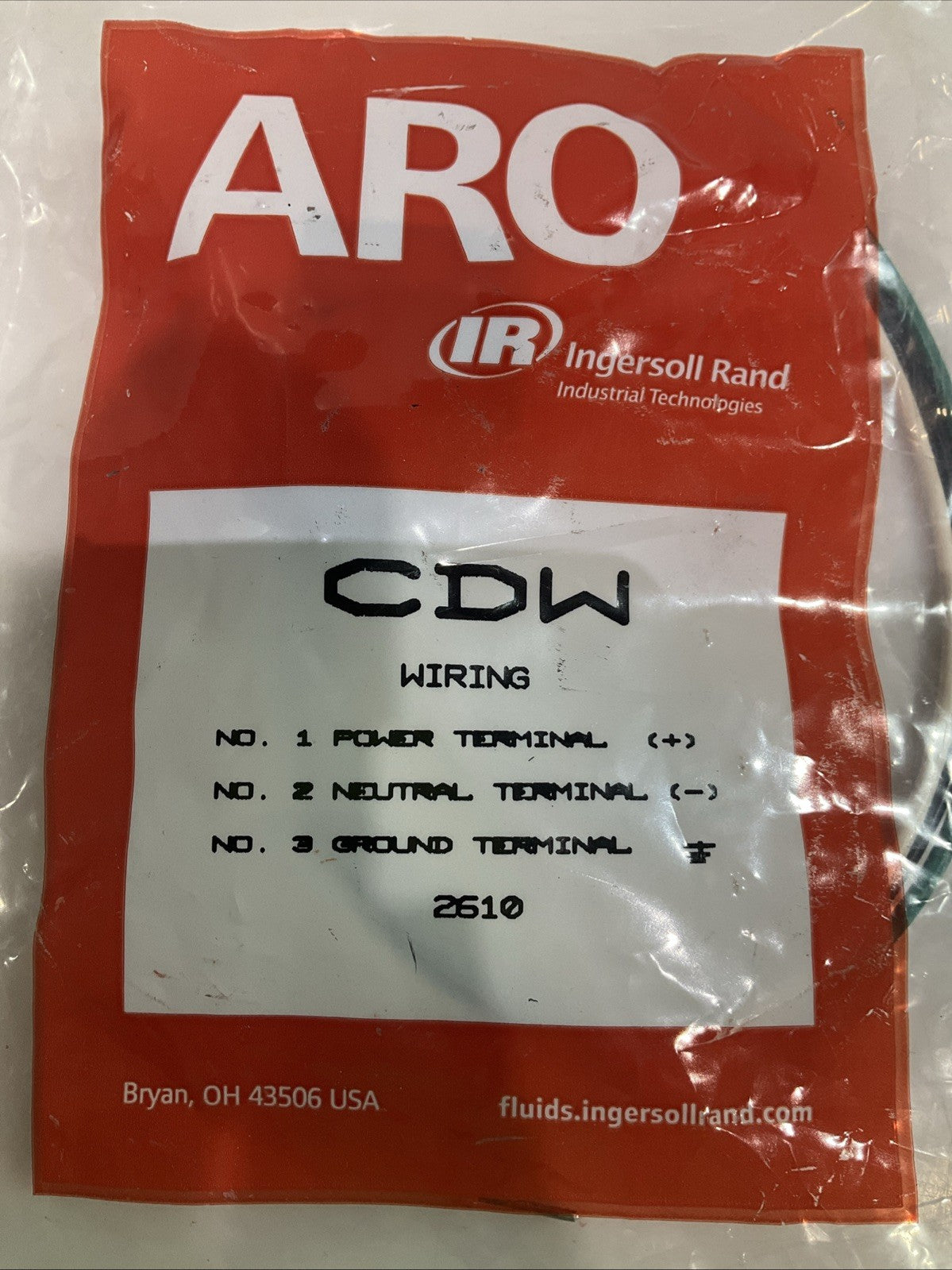 ARO CDW 2610 SOLENOID COIL CONNECTOR Z2M