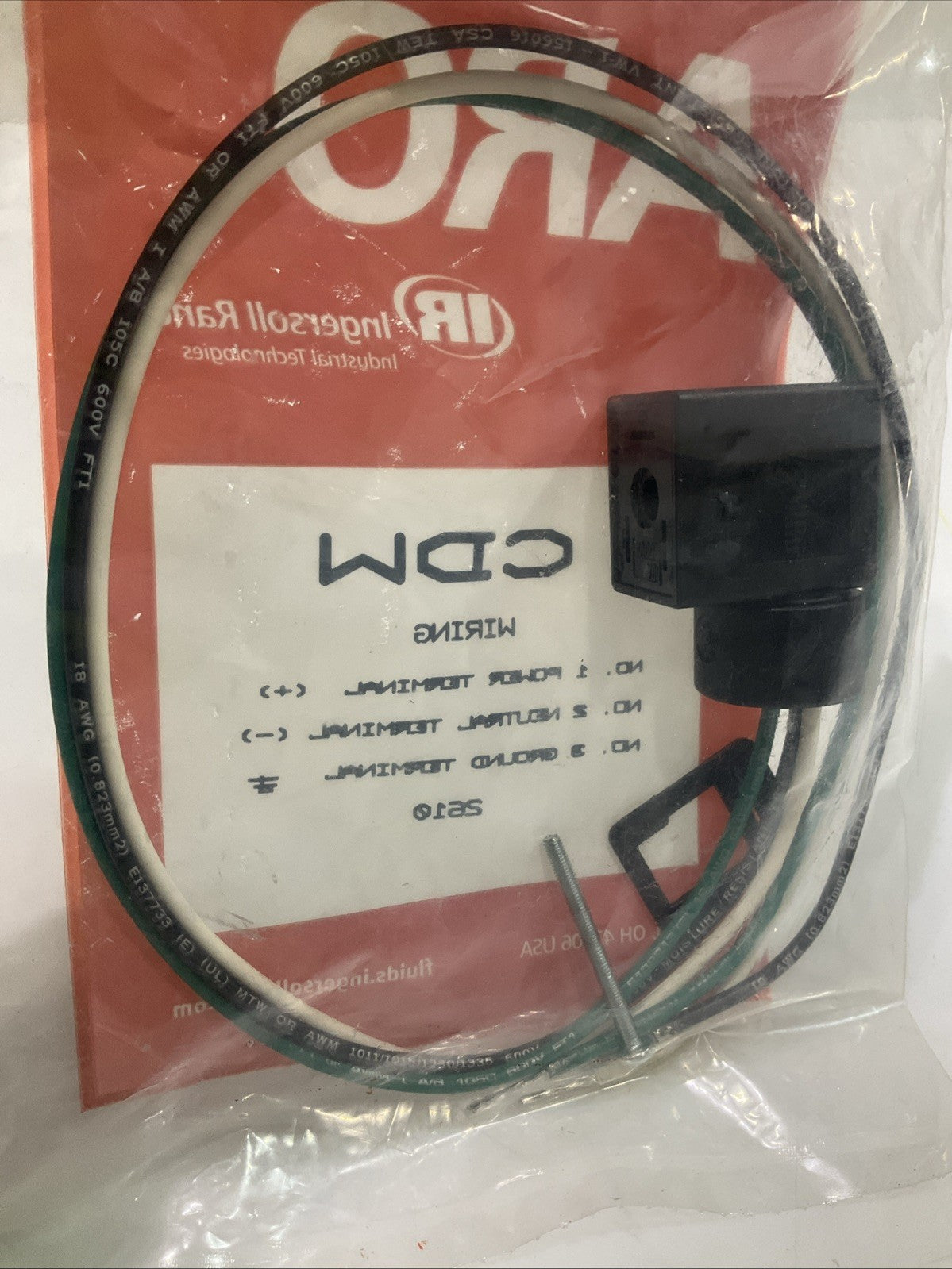 ARO CDW 2610 SOLENOID COIL CONNECTOR Z2M