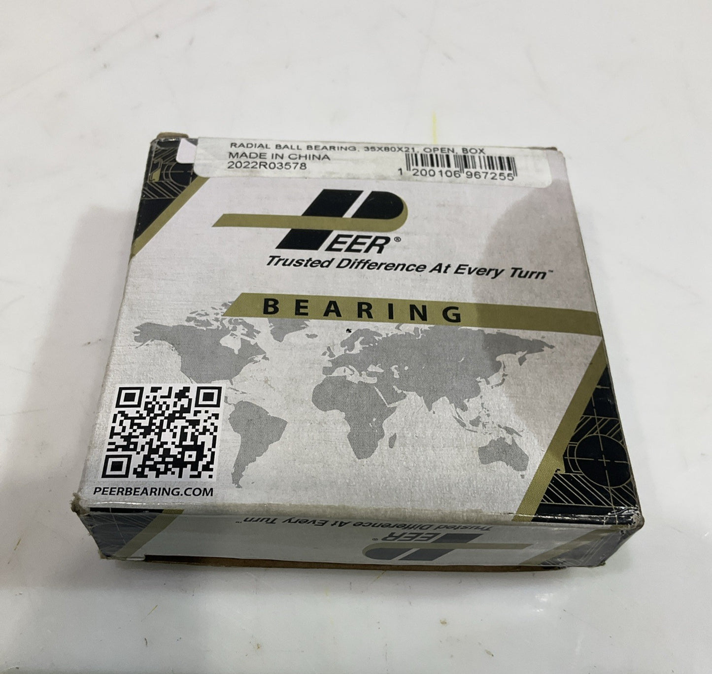 PEER 6307 DEEP GROOVE RADIAL BALL BEARING LOT OF 3 Z2M