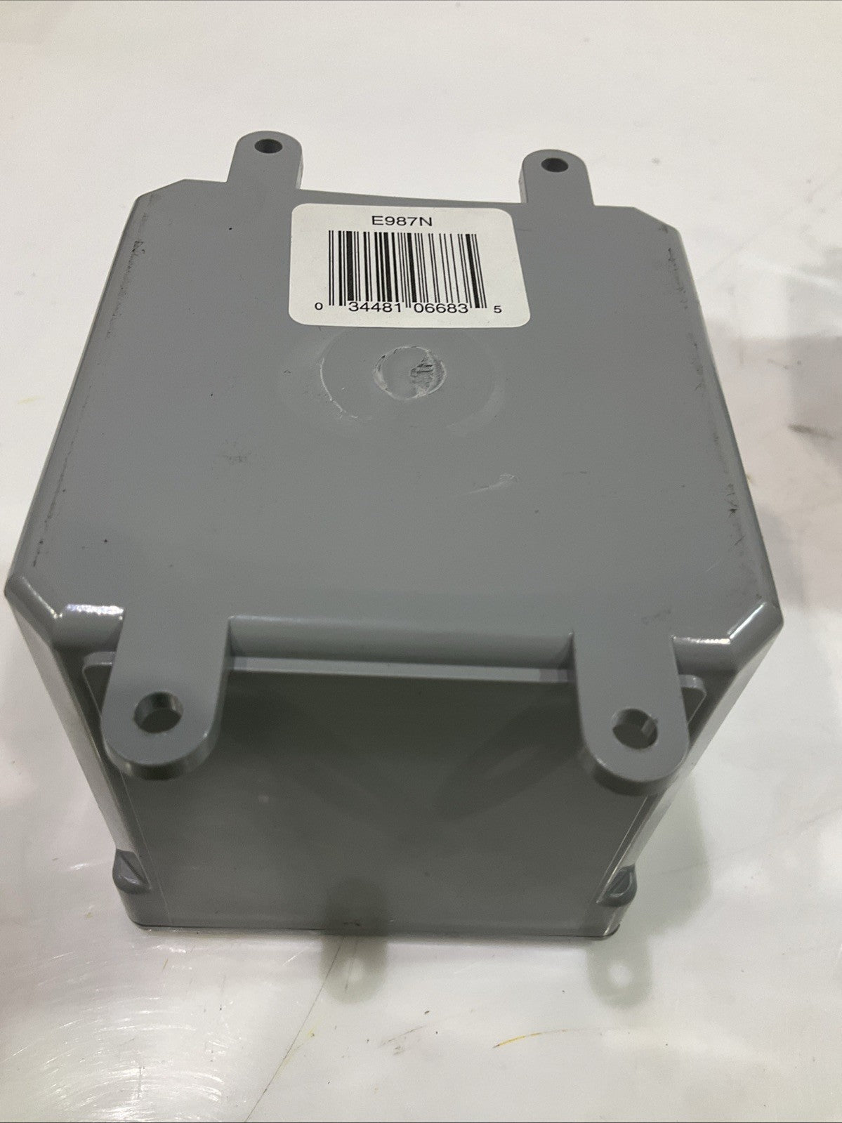 CARLON E987N GRAY 5X5X5 JUNCTION BOX LOT OF 4 Z2M