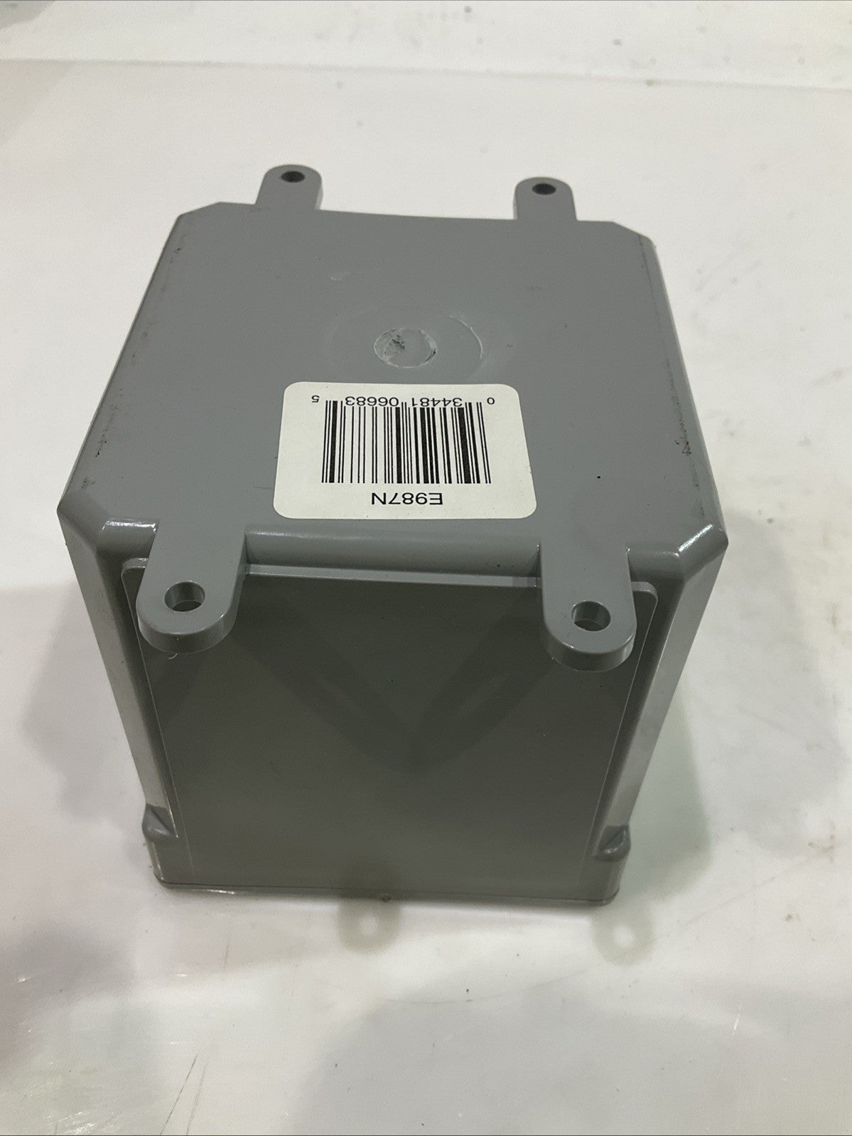 CARLON E987N GRAY 5X5X5 JUNCTION BOX LOT OF 4 Z2M