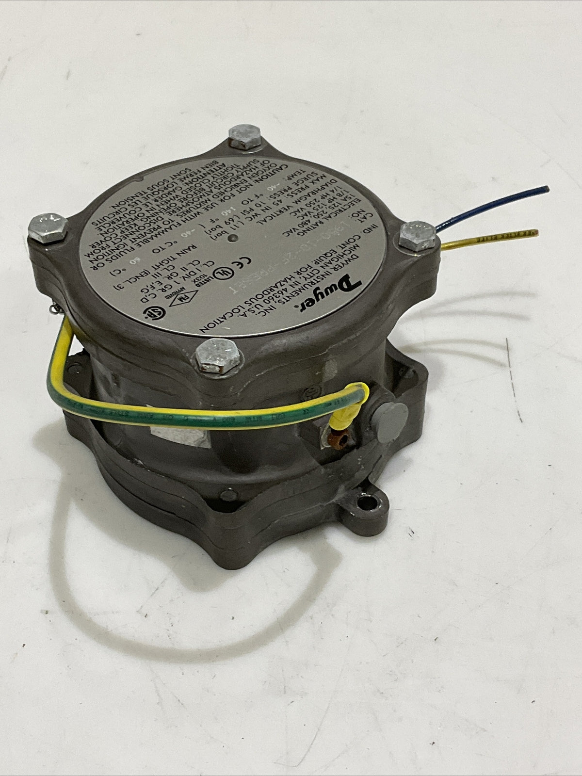 DWYER 1950-10-2F-PRESET DEFERENTIAL POWER SWITCH CDM
