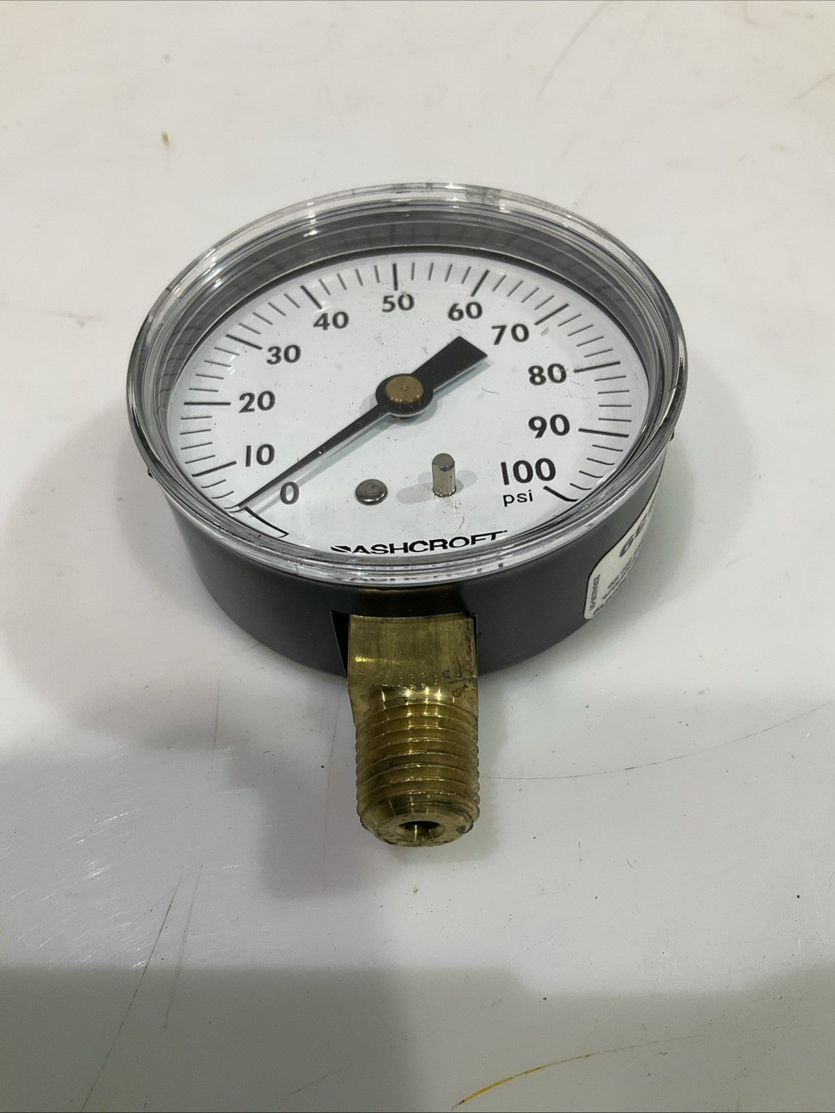 ASHCROFT 436-06 PRESSURE GAUGE 100PSI LOT OF 3 Y2M