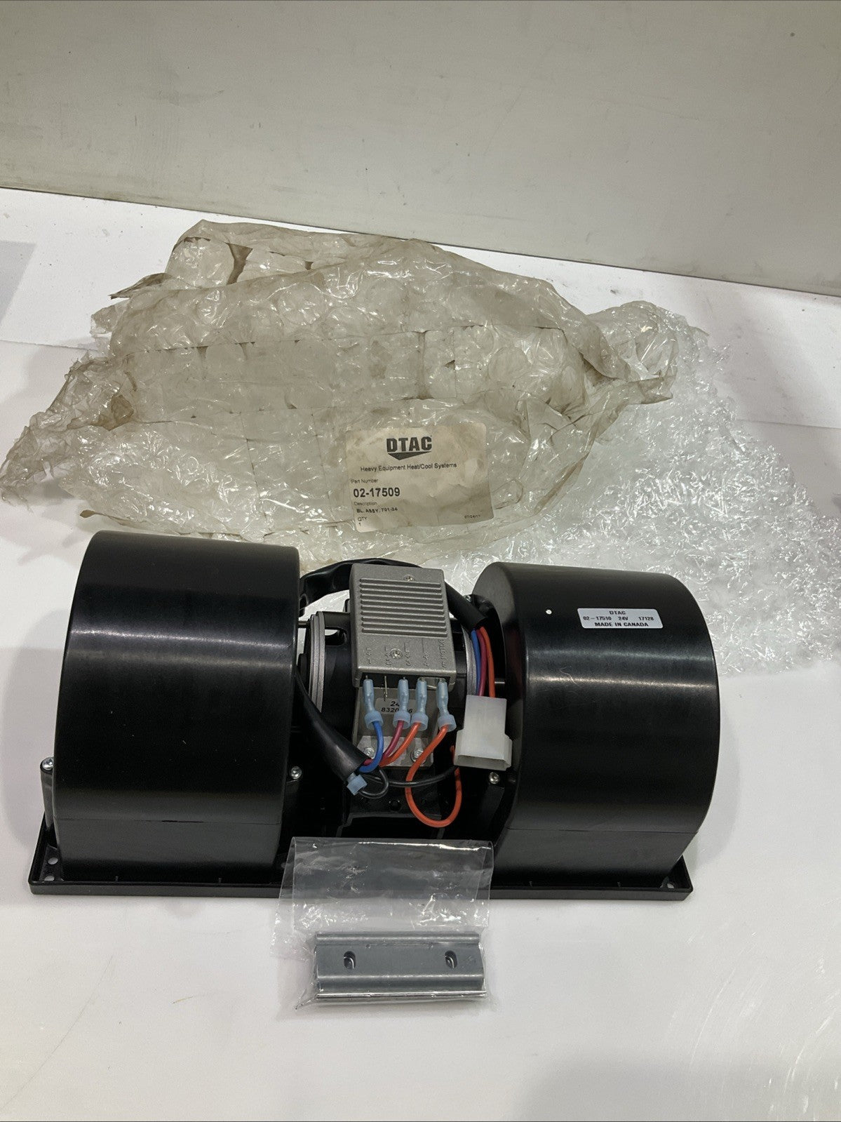 DTAC 02-17509 BLOWER MOTOR ASSEMBLY Y2M