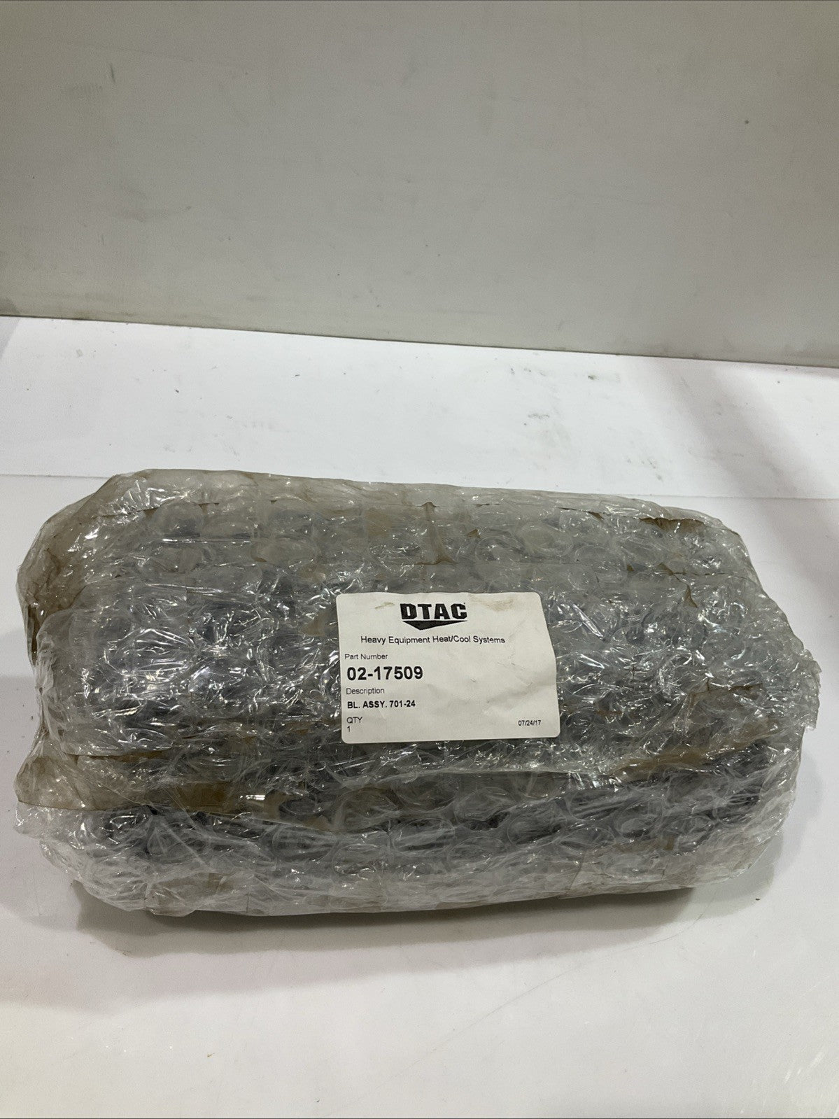 DTAC 02-17509 BLOWER MOTOR ASSEMBLY Y2M