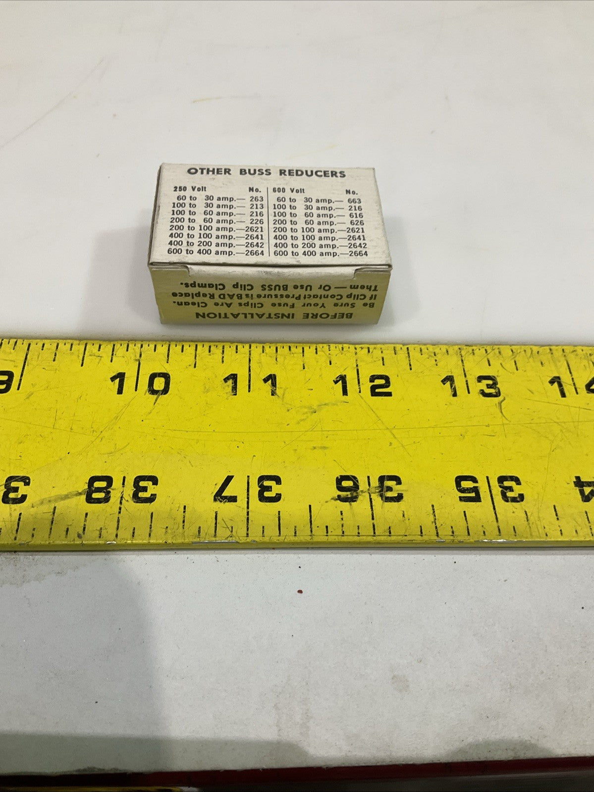 BUSSMANN - COOPER 2621 REDUCERS FUCER 100AMPS 600 VOLTS LOT OF 4 Z2M