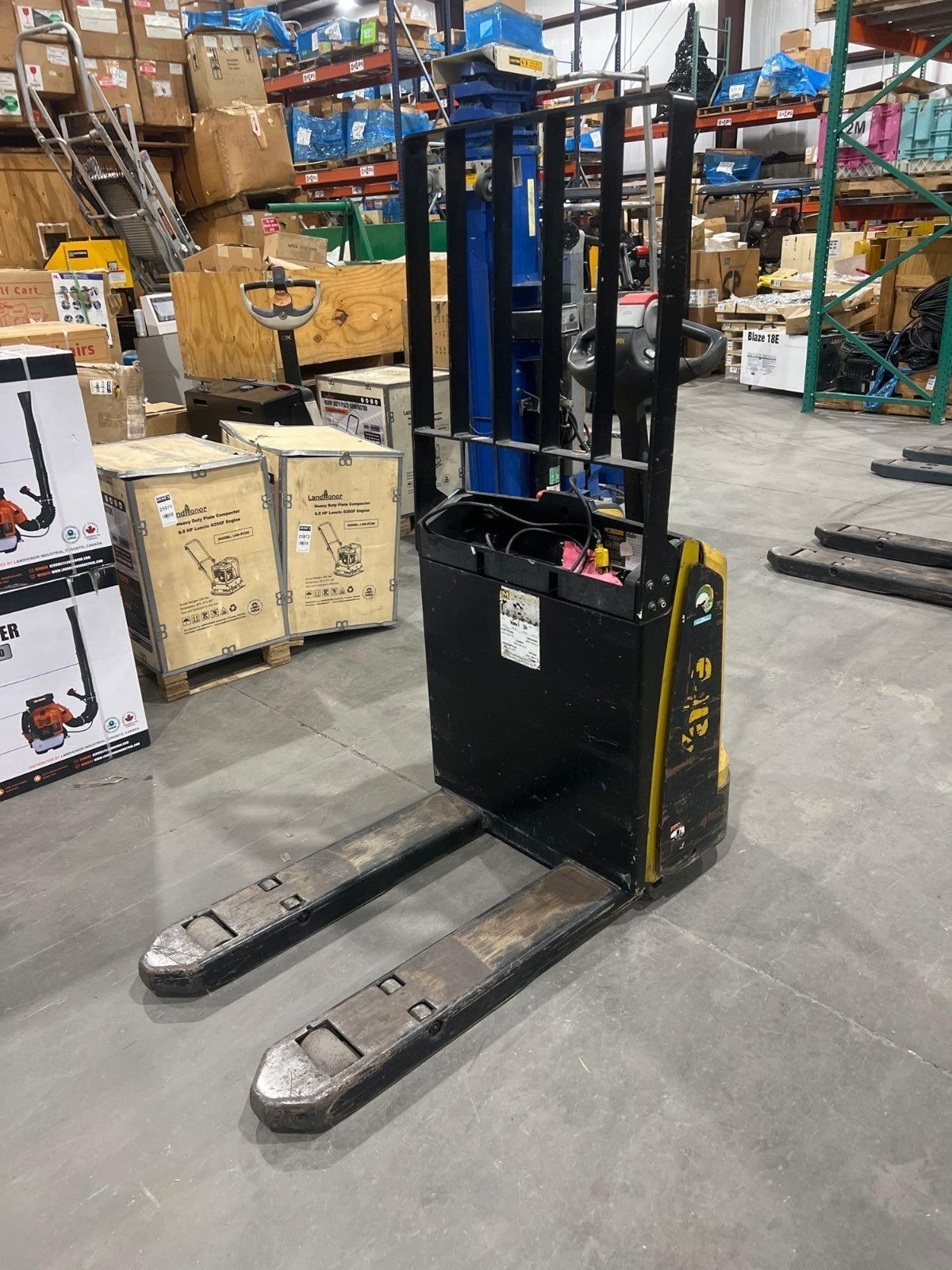 2020 YALE PALLET JACK MODEL MPB045VGN24T2534,ELECTRIC, 24V