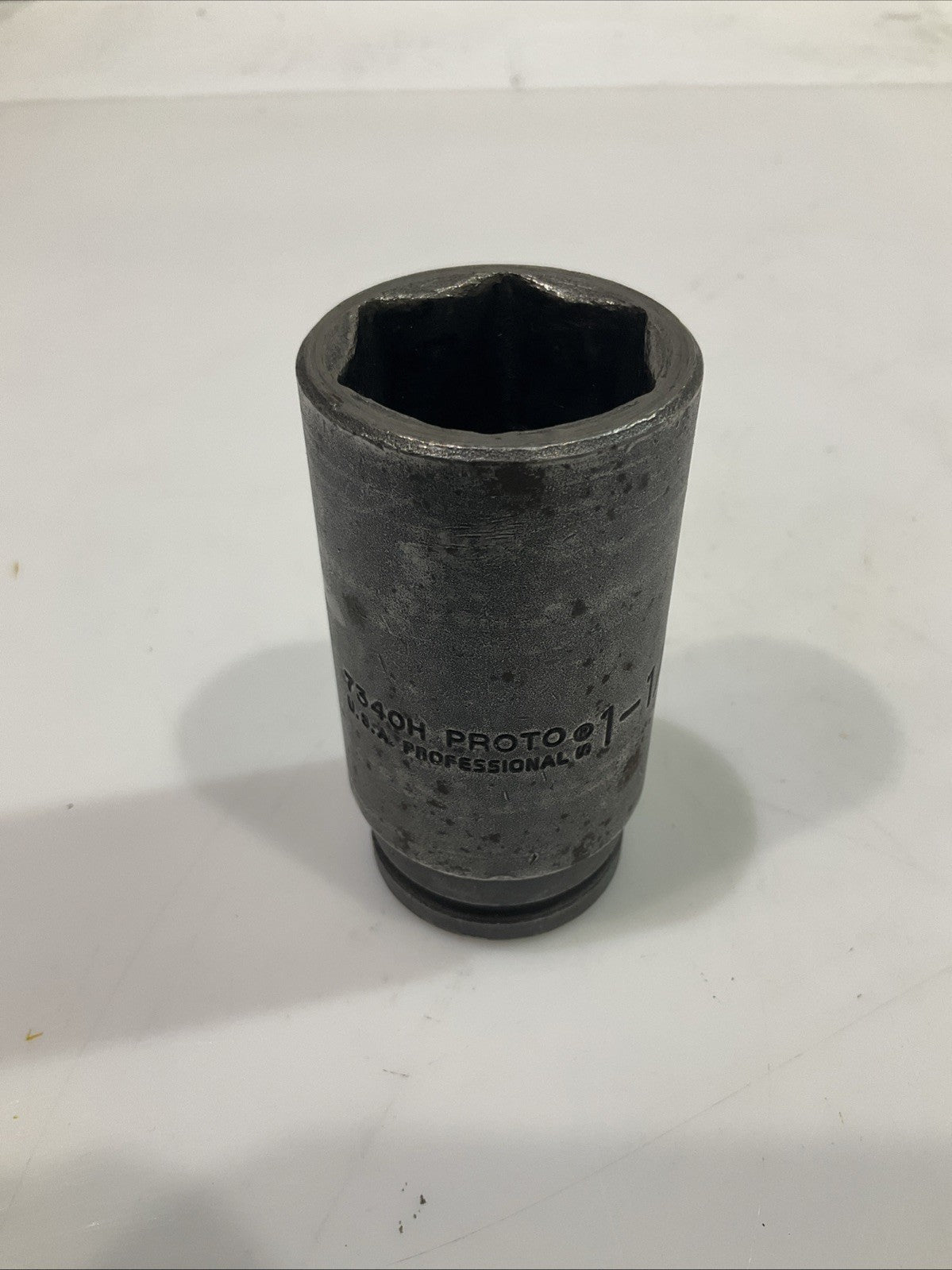PROTO 7340H 1-1/4 6 POINT DRIVE DEEP OXIDE IMPACT SOCKET Y2M