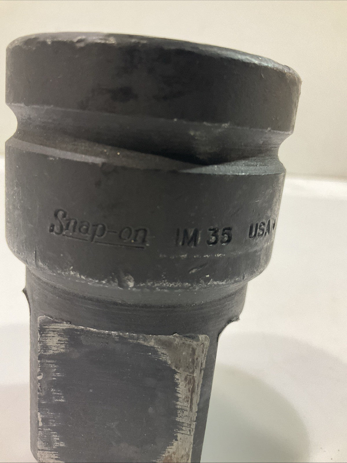 SNAP-ON 1/1 -1/2 IN IM-35 SQUARE DRIVE PIN HOLE IMPACT ADAPTER SOCKET NY2M