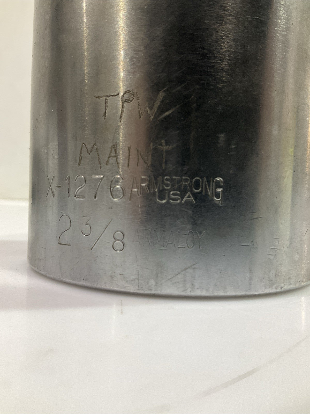 ARMSTRONG X-1276 DRIVE 2 3/8 ARMALOY STANDARD SOCKET Y2M