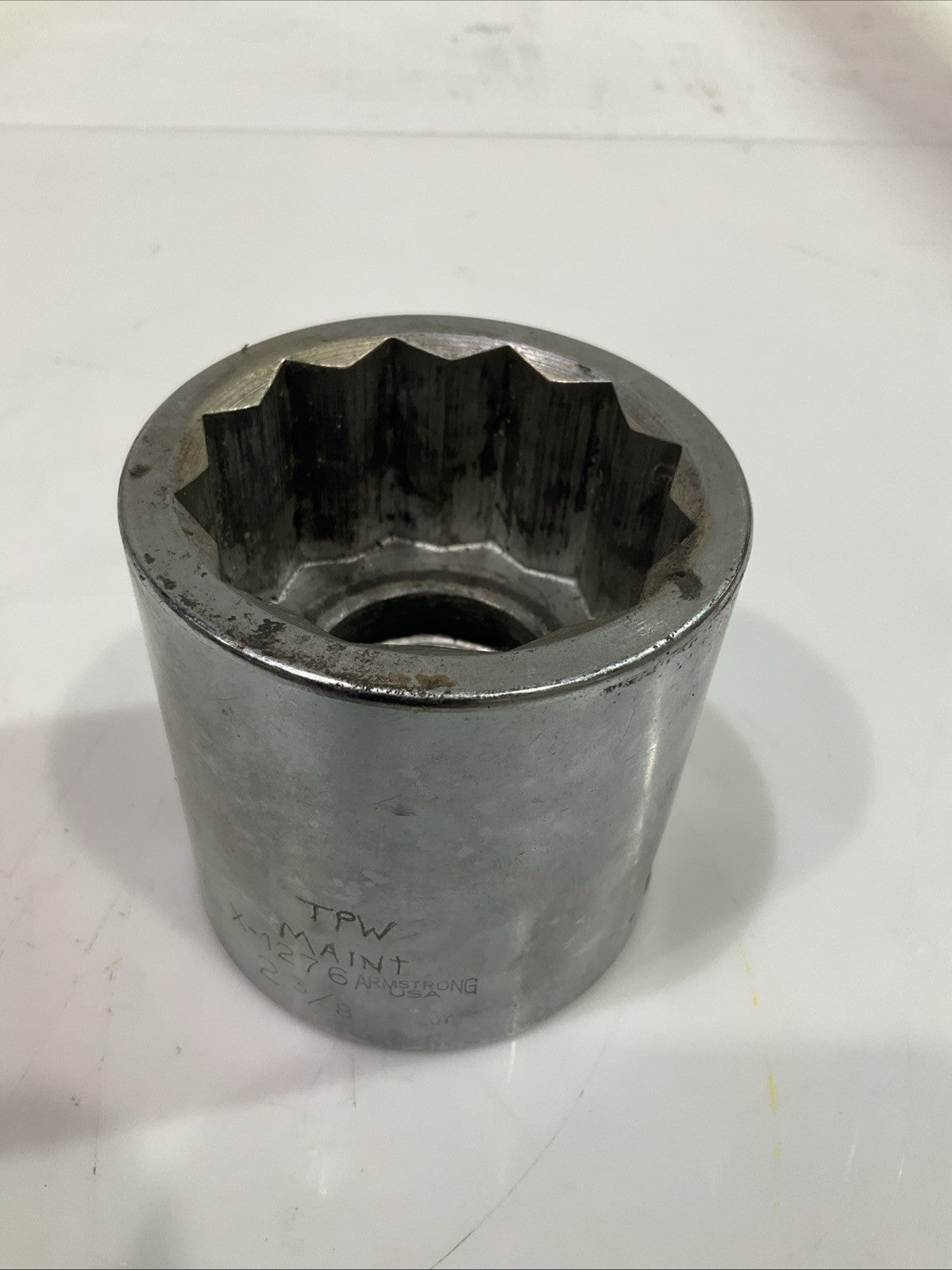 ARMSTRONG X-1276 DRIVE 2 3/8 ARMALOY STANDARD SOCKET Y2M