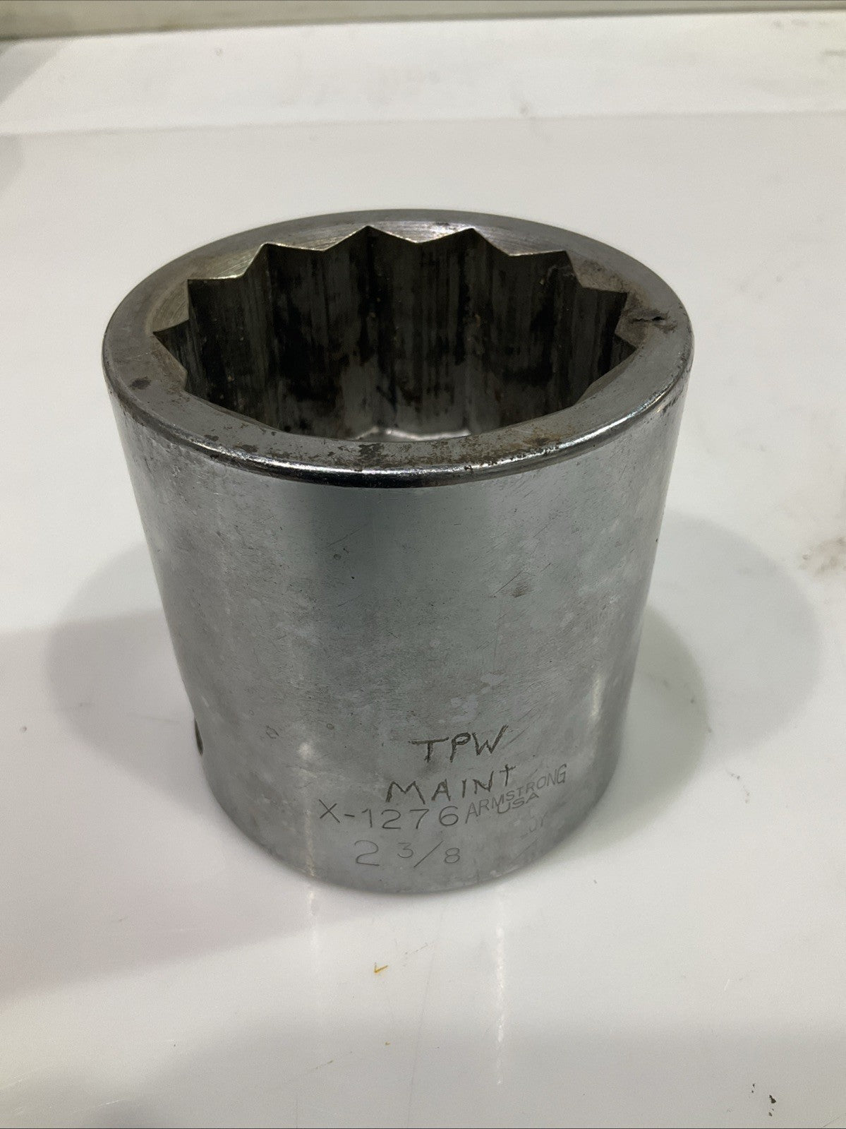 ARMSTRONG X-1276 DRIVE 2 3/8 ARMALOY STANDARD SOCKET Y2M