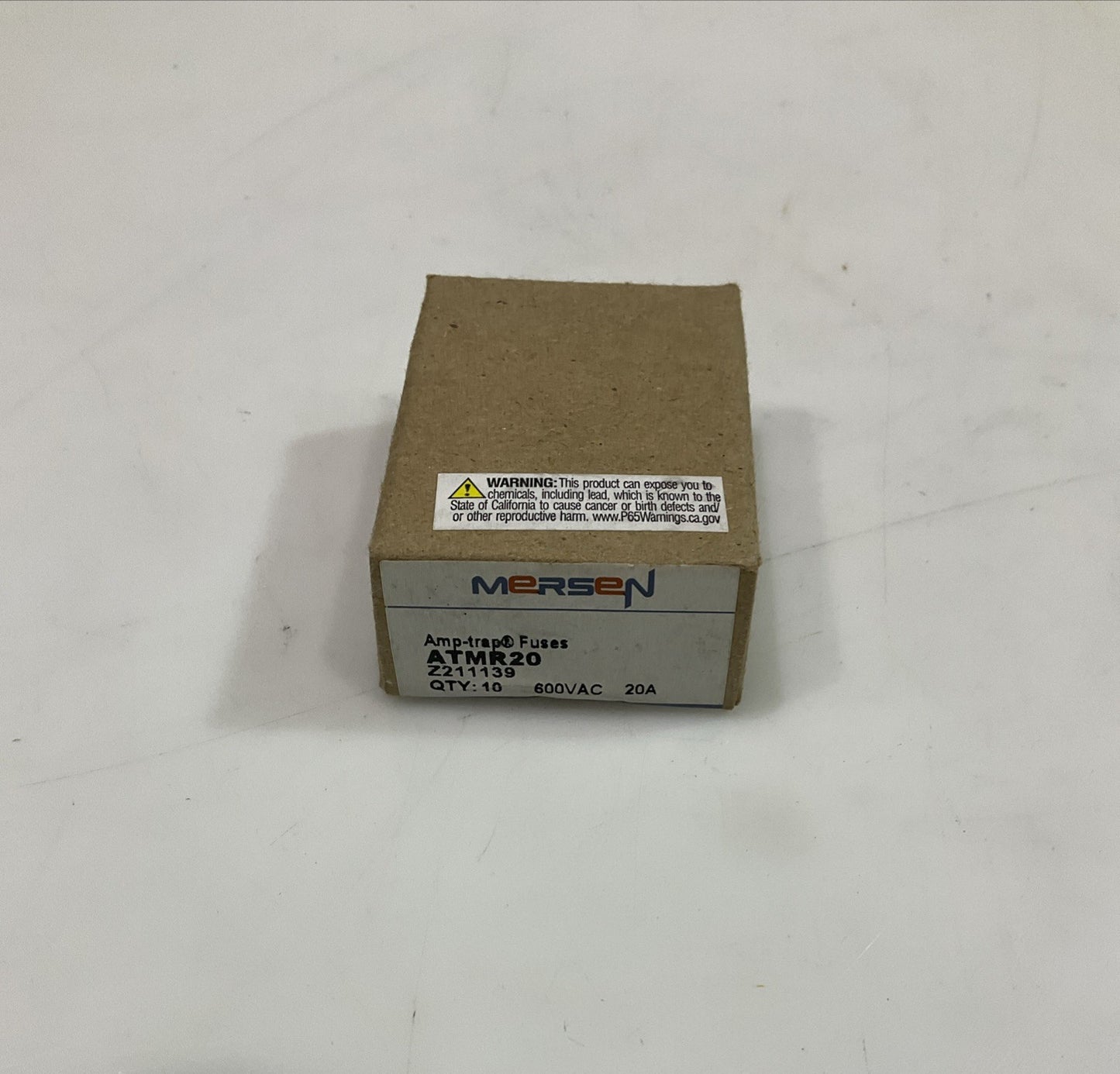 MERSEN- FERRAZ SHAWMUT ATMR20 20AMP FAST ACTING CURRENT LIMITING FUSE QTY 10 Z2M