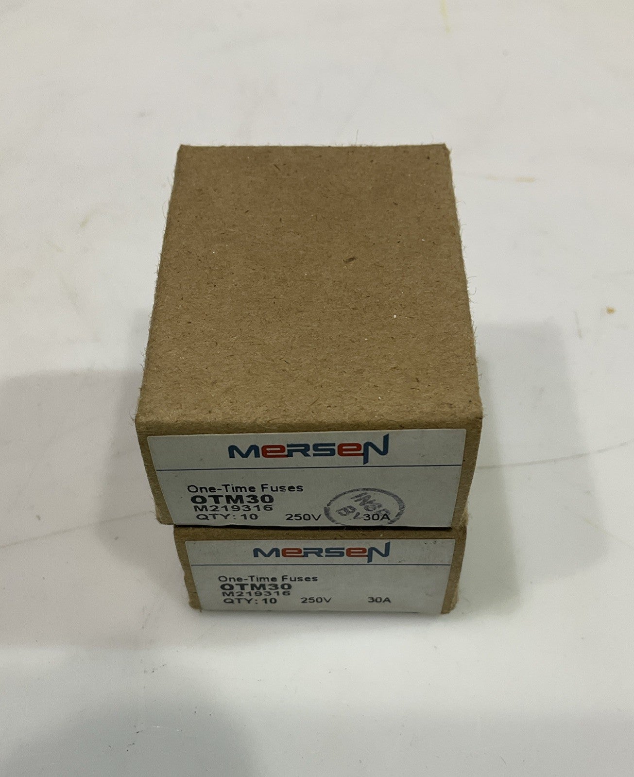 MERSEN- FERRAZ SHAWMUT OTM30 MIDGET FAST ACTING FUSE 30AMP LOT OF 20 Z2M