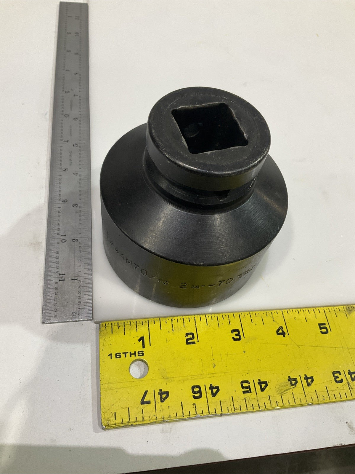 OZAT 1644M70/10 2-3/4-70 6POINT SHORT DRIVE IMPACT SOCKET LOT OF 2 Y2M