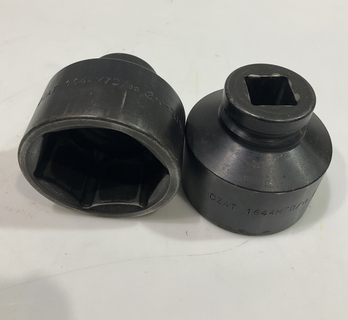 OZAT 1644M70/10 2-3/4-70 6POINT SHORT DRIVE IMPACT SOCKET LOT OF 2 Y2M