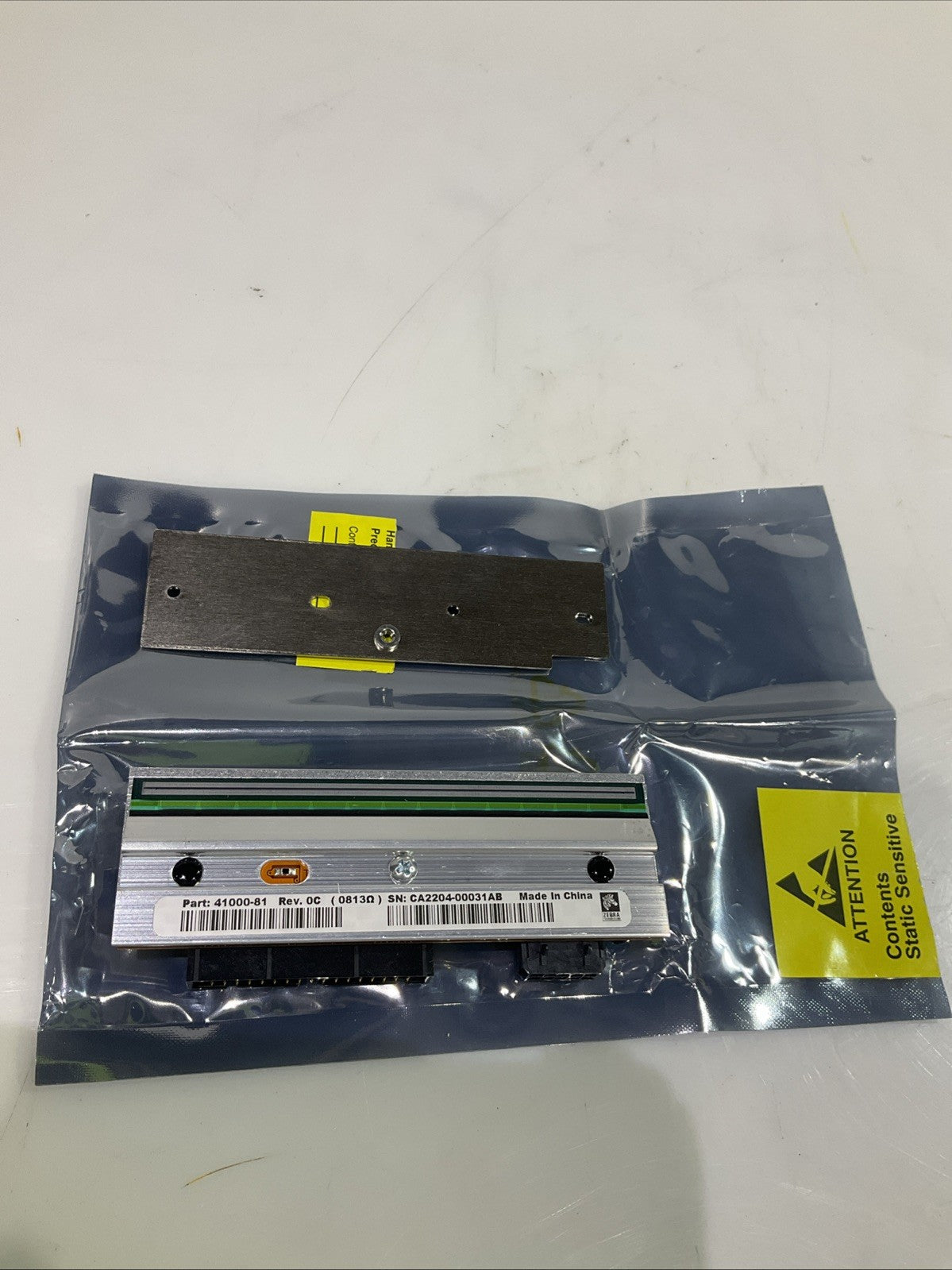 ZEBRA G57202-1M 110PAX4 PRINTHEAD KIT 203 DPI RH AND LH 110PAX4 Y2M