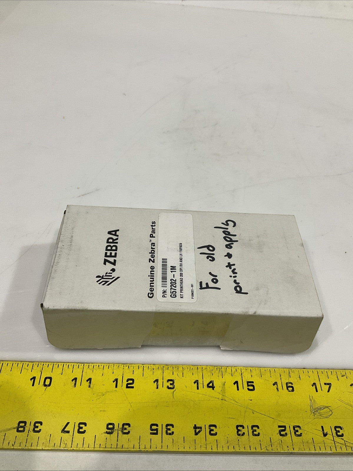 ZEBRA G57202-1M 110PAX4 PRINTHEAD KIT 203 DPI RH AND LH 110PAX4 Y2M