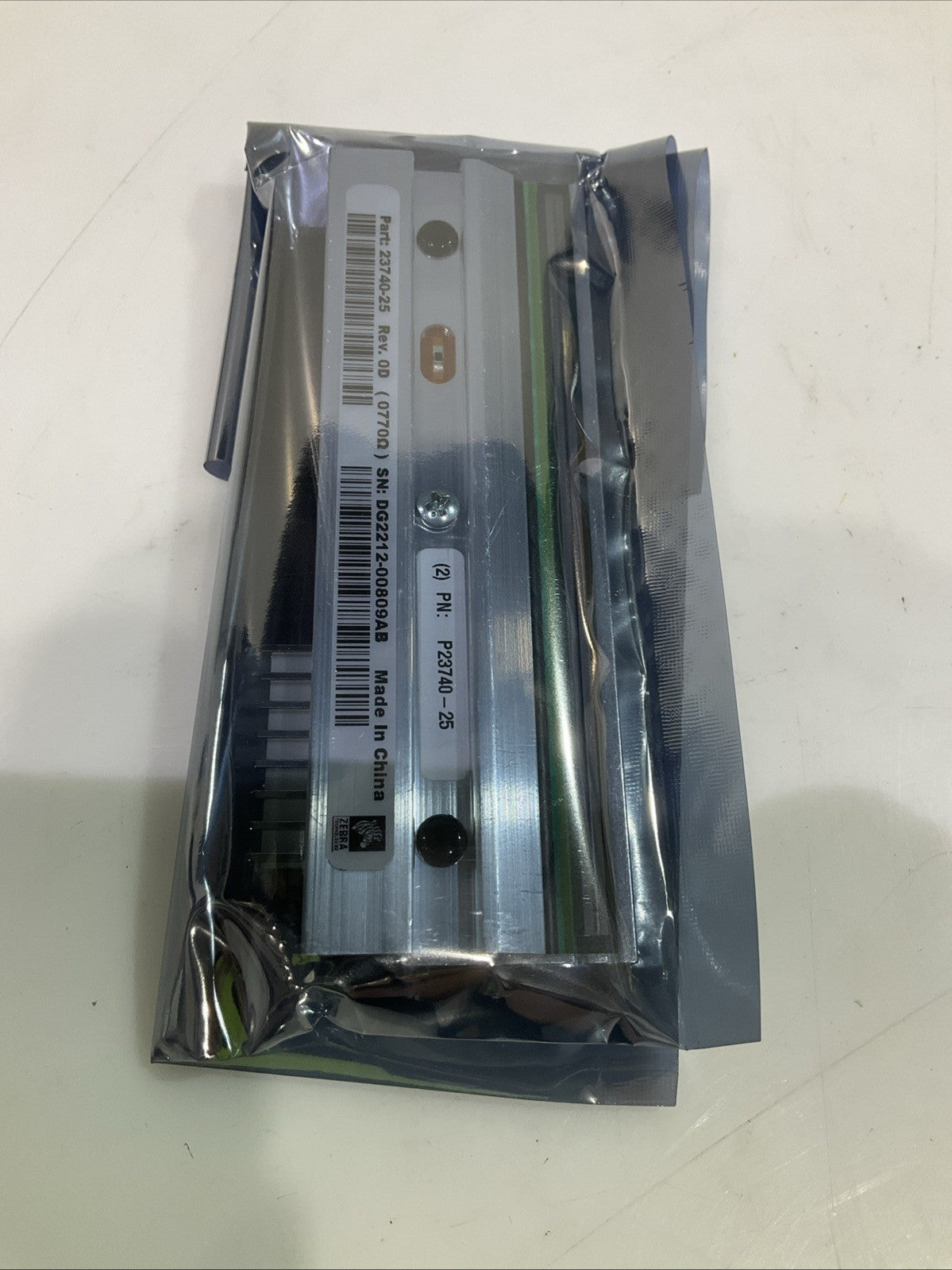 ZEBRA P1046696-99 XI4-105SLP PRINTHEAD KIT 203 DPI ZE500-4 RH&LH Y2M