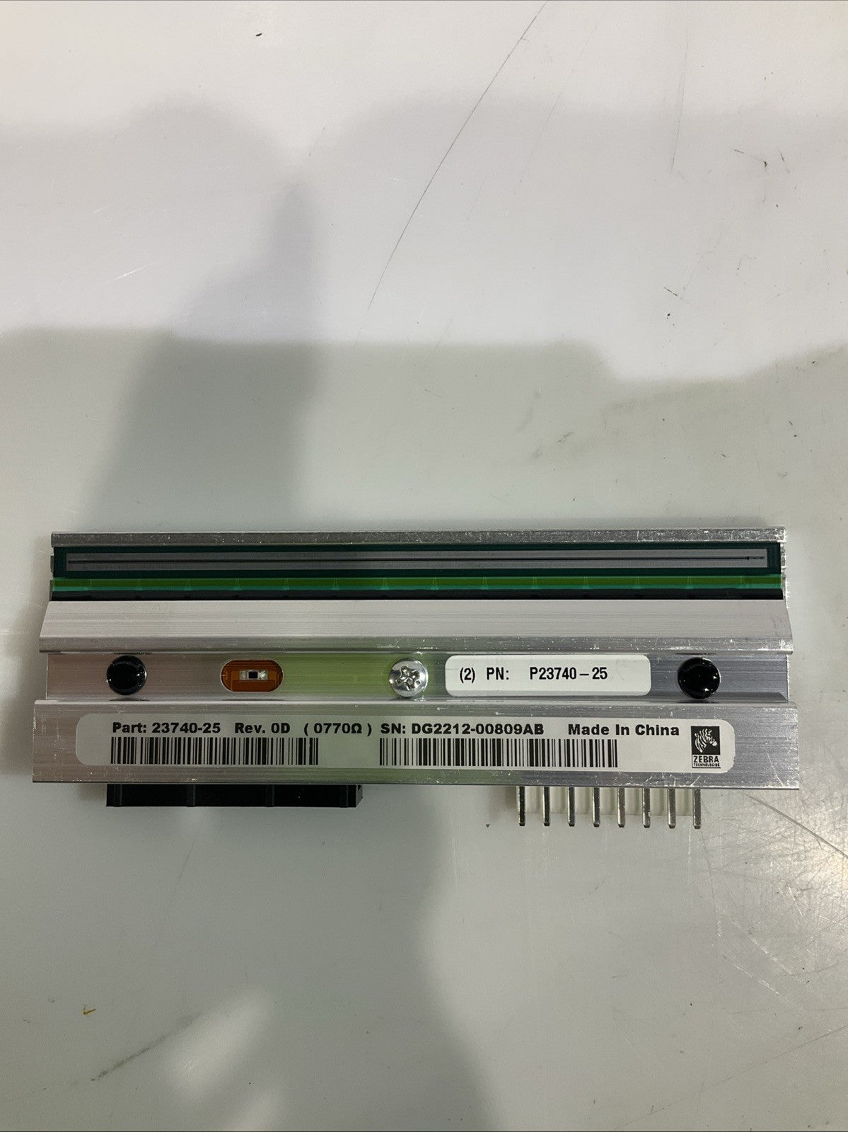 ZEBRA P1046696-99 XI4-105SLP PRINTHEAD KIT 203 DPI ZE500-4 RH&LH Y2M