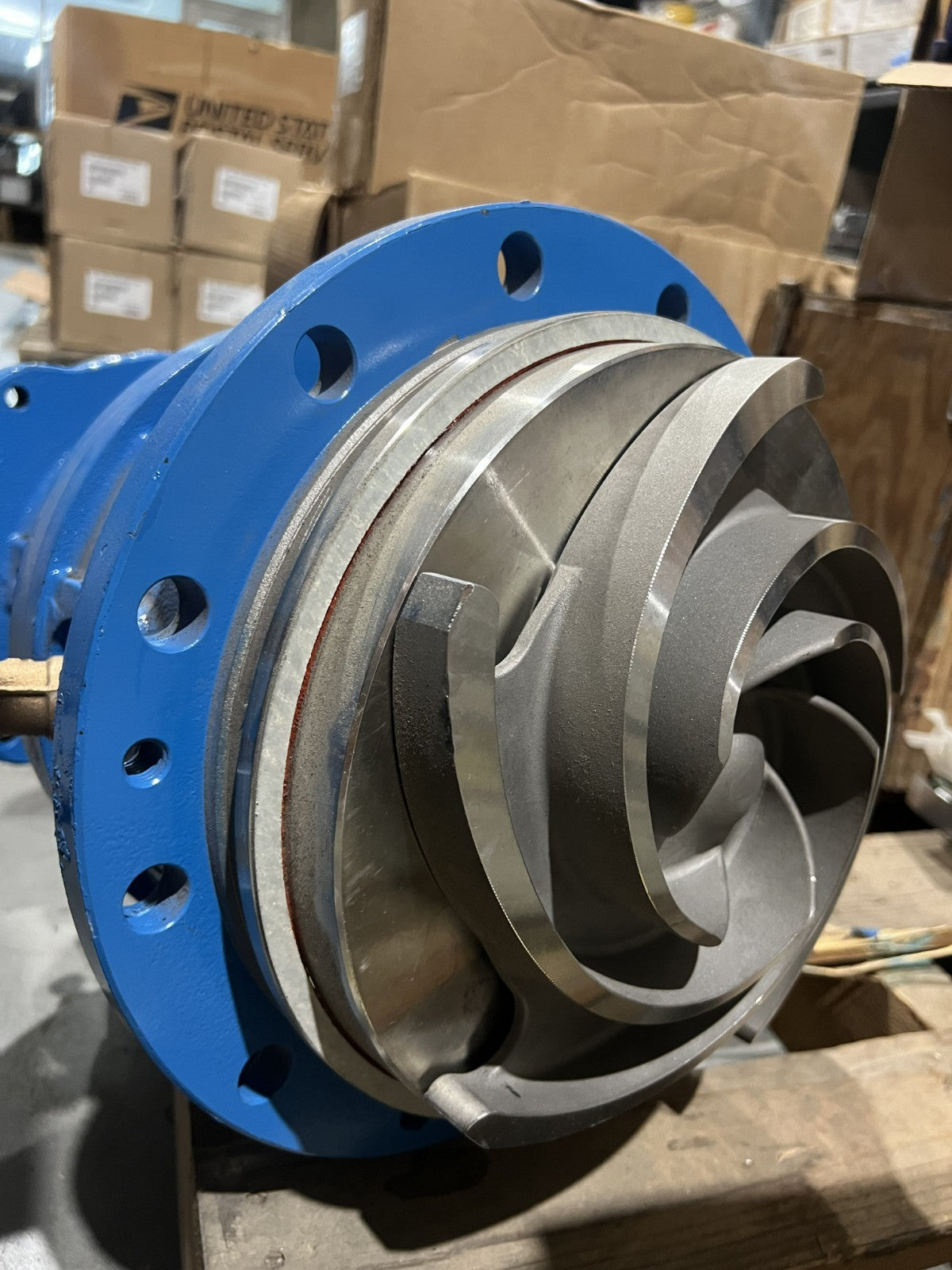 GRISWOLD 811M CDA4 ANSI CENTRIFUGAL PUMP SIZE 4 3-10 A70 C2 W/ 5 VANE IMPELLER