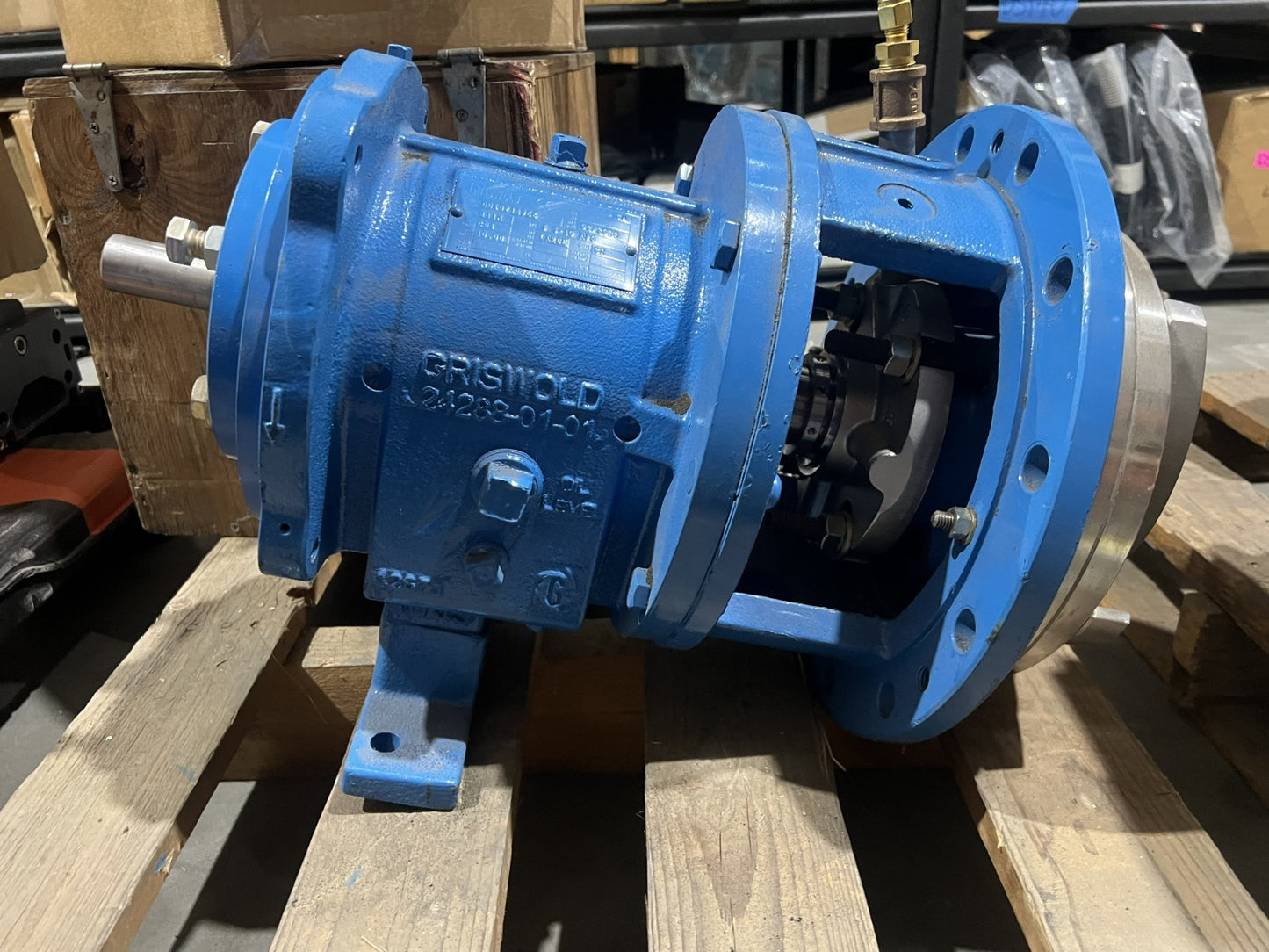 GRISWOLD 811M CDA4 ANSI CENTRIFUGAL PUMP SIZE 4 3-10 A70 C2 W/ 5 VANE IMPELLER
