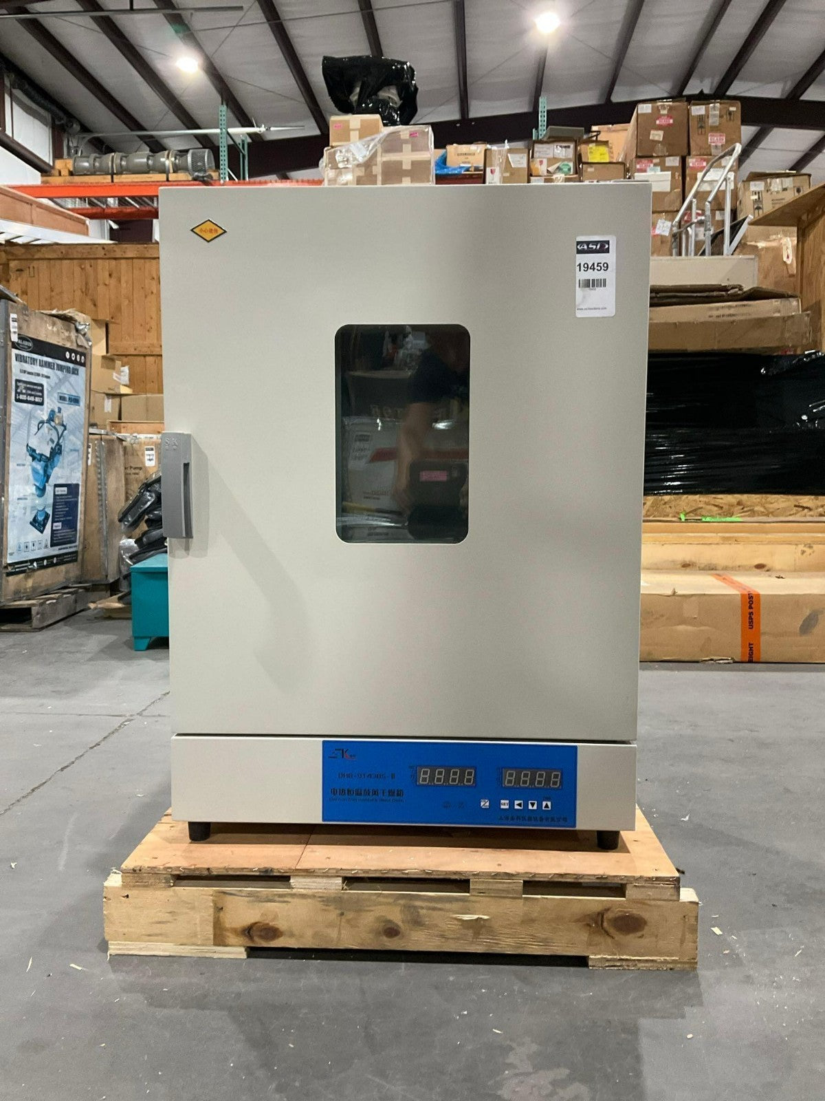 UNUSED 2022 ELECTRO-THERMOSTATIC BLAST DRYING OVEN DHG-9143B5-BLOOD DHG9143B5III